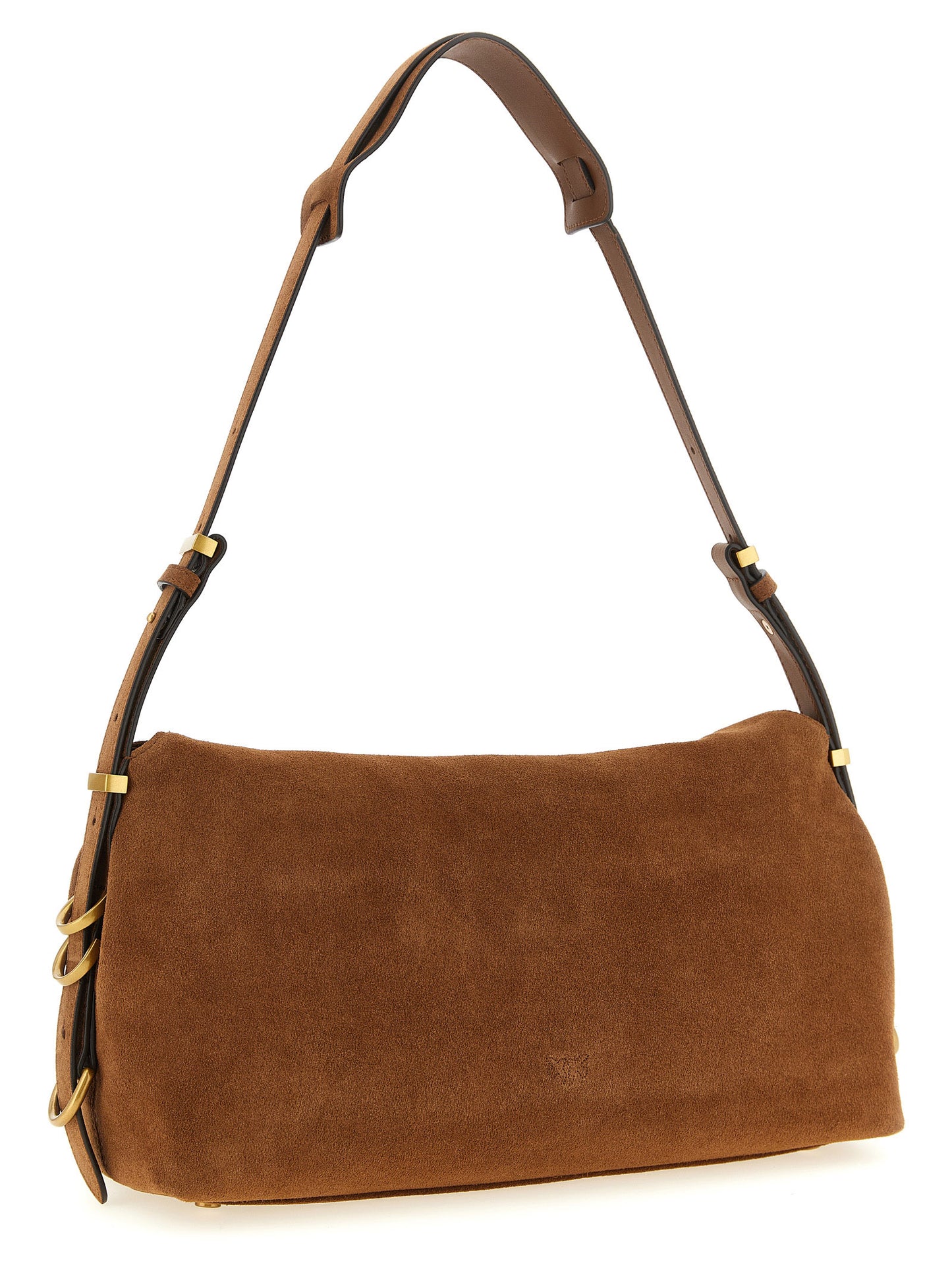Brown Cowhide Shoulder Bag