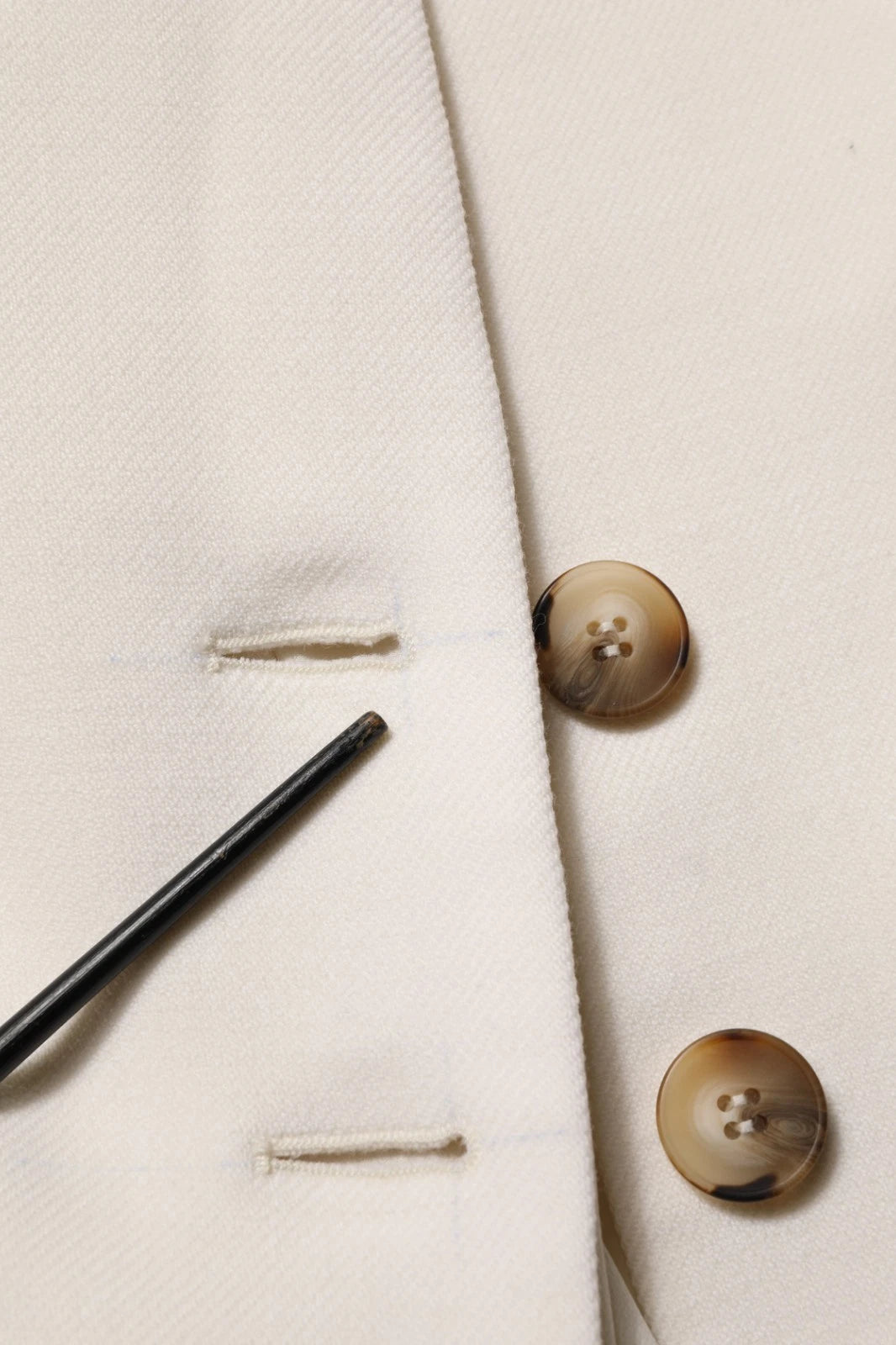 Antwerp White Wool Long Trench Coat Jacket