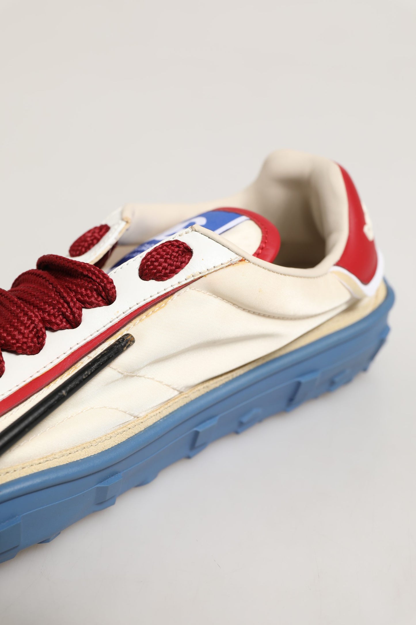 Multicolor Old Runner Lace Up Sneakers Shoes