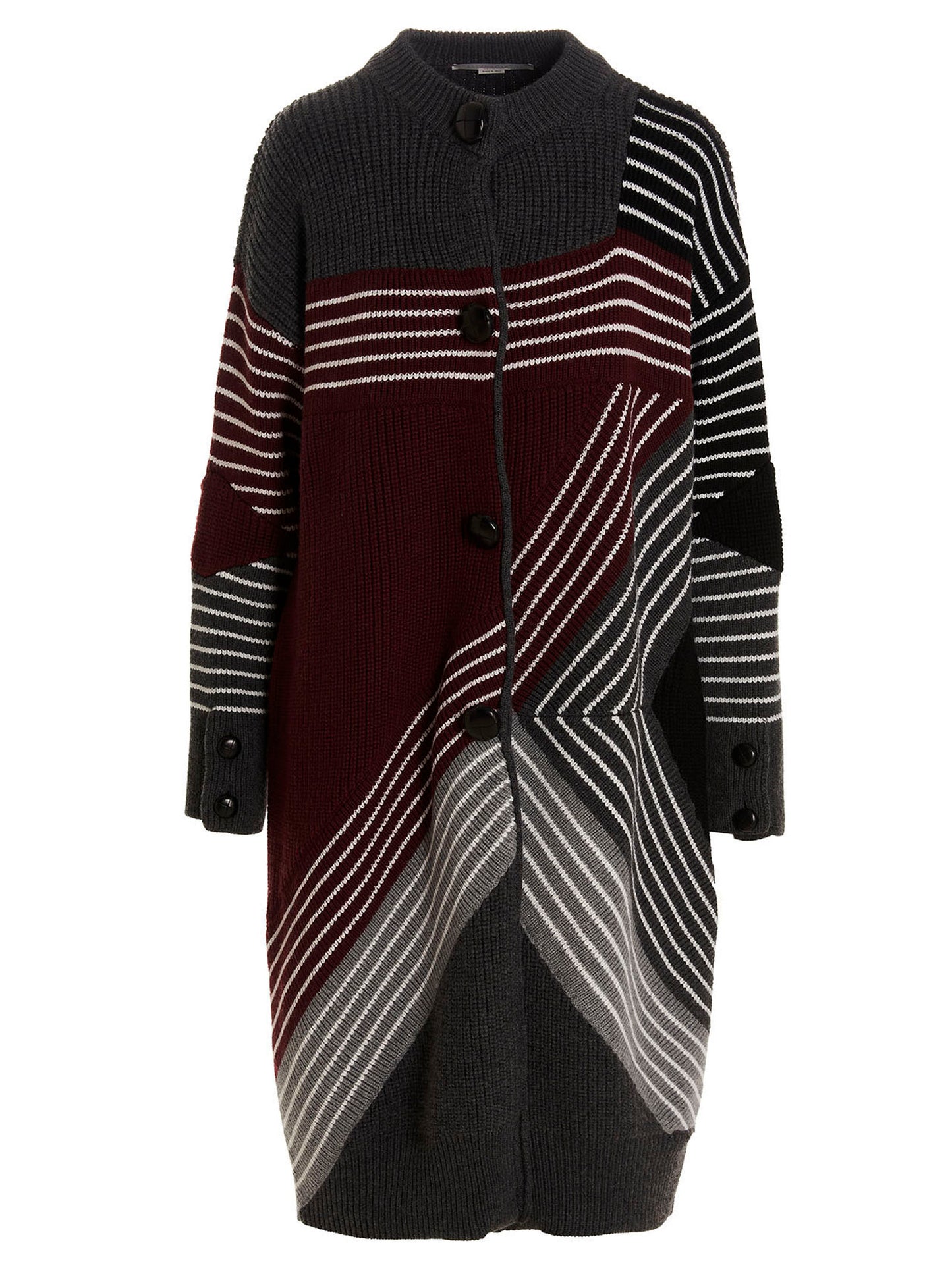 Multicolor Virgin Wool Coat