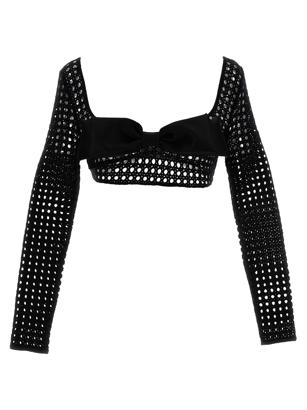 Black Polyester Blouse