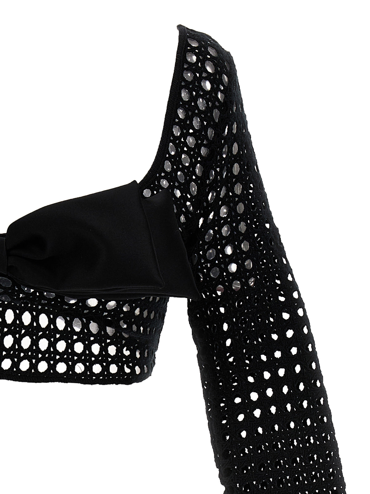 Black Polyester Blouse