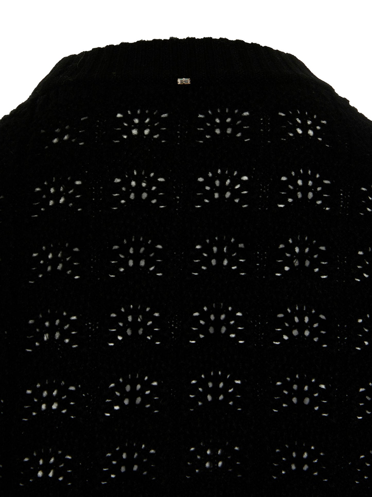 Black Wool Cardigan
