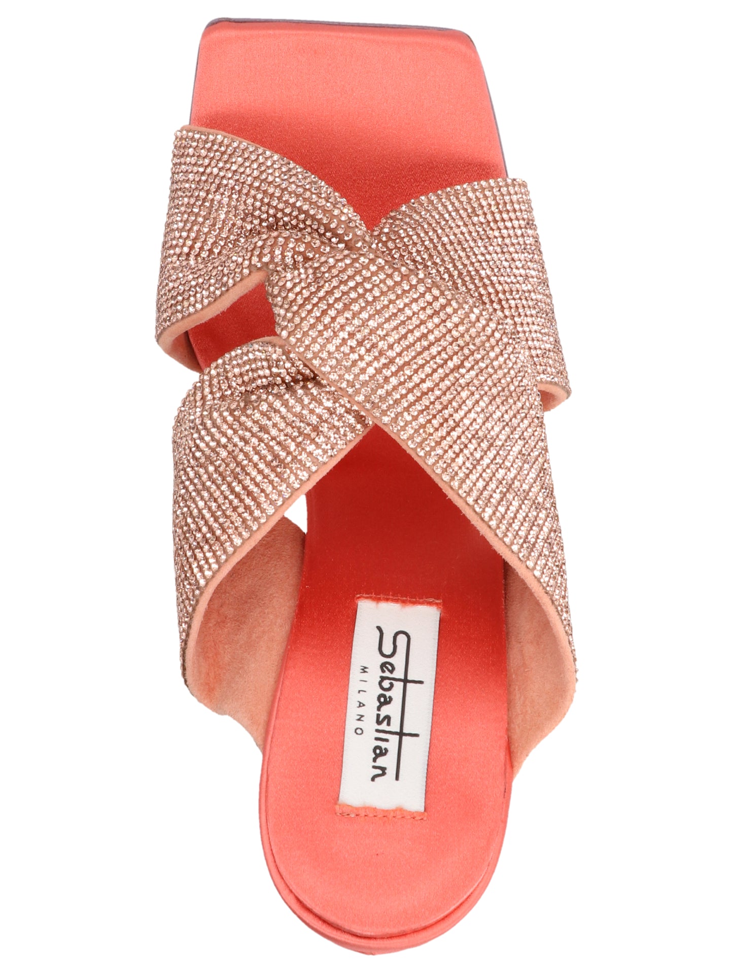 Multicolor Viscose Stiletto Heel Sandals