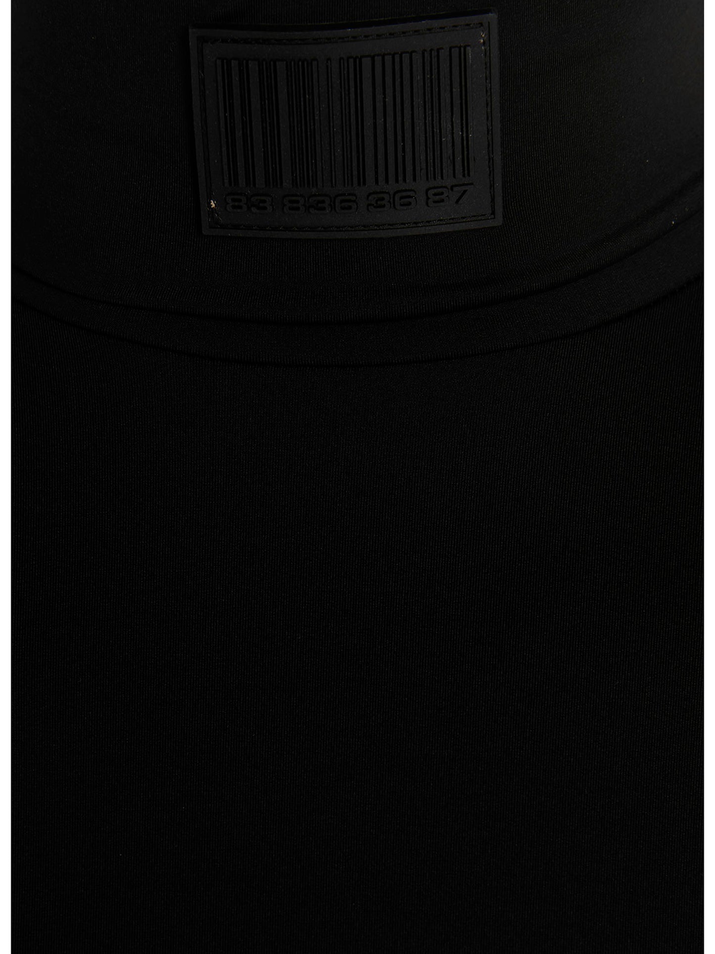 Black Polyamide Cardigan