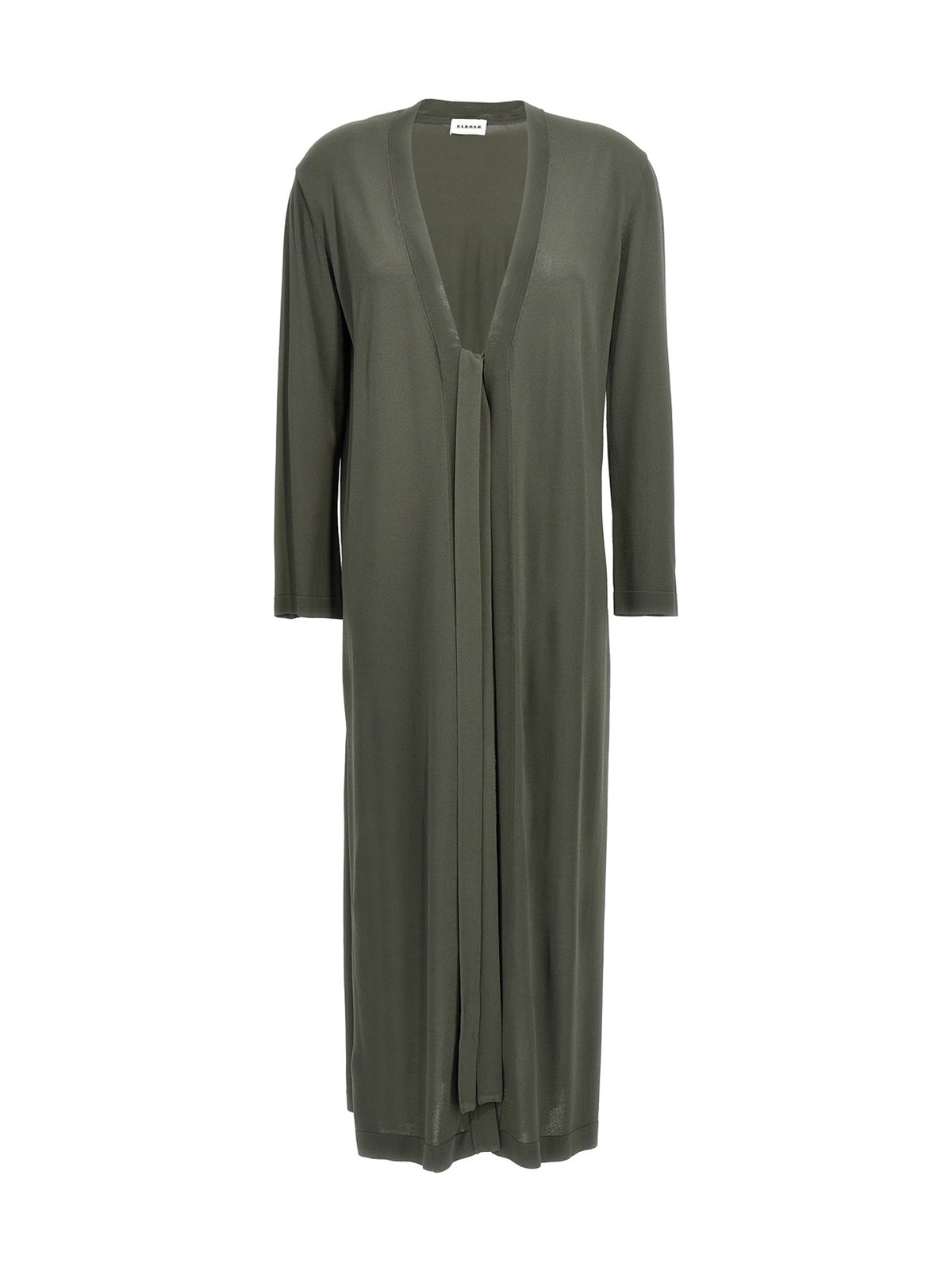 Bicolor Viscose Cardigan