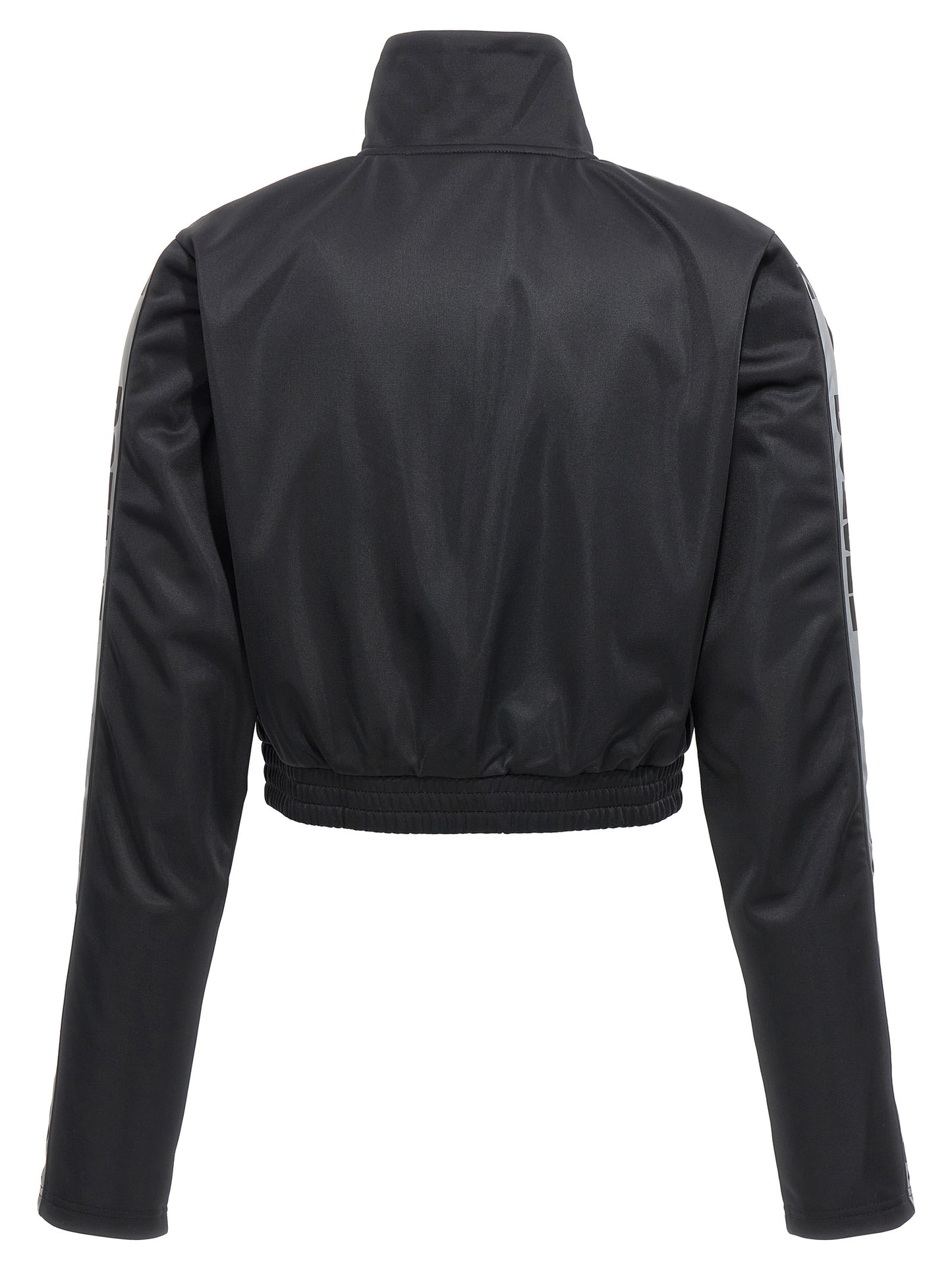 Black Polyester Sweatshirt