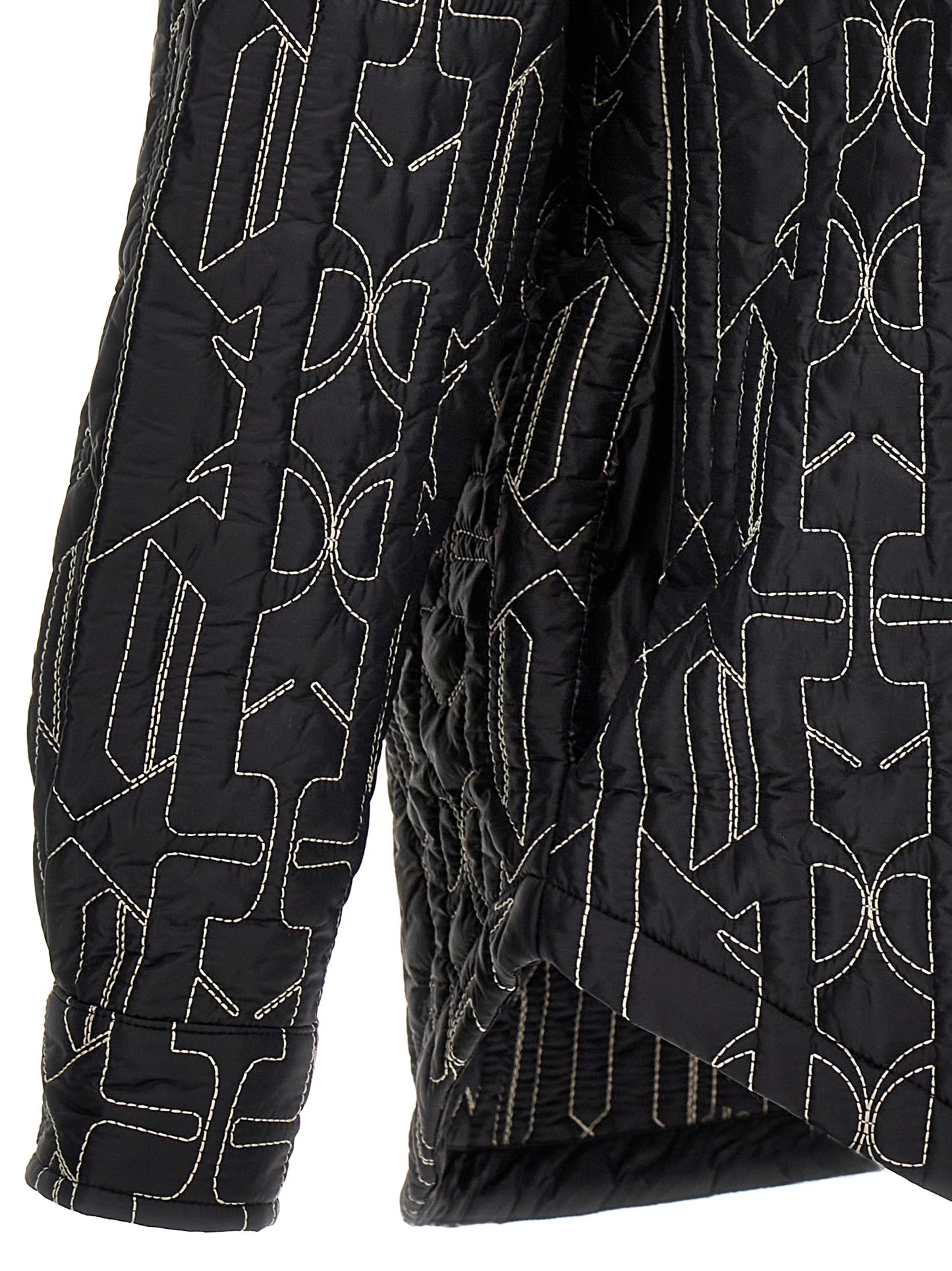 Gray Polyamide Shell Jacket