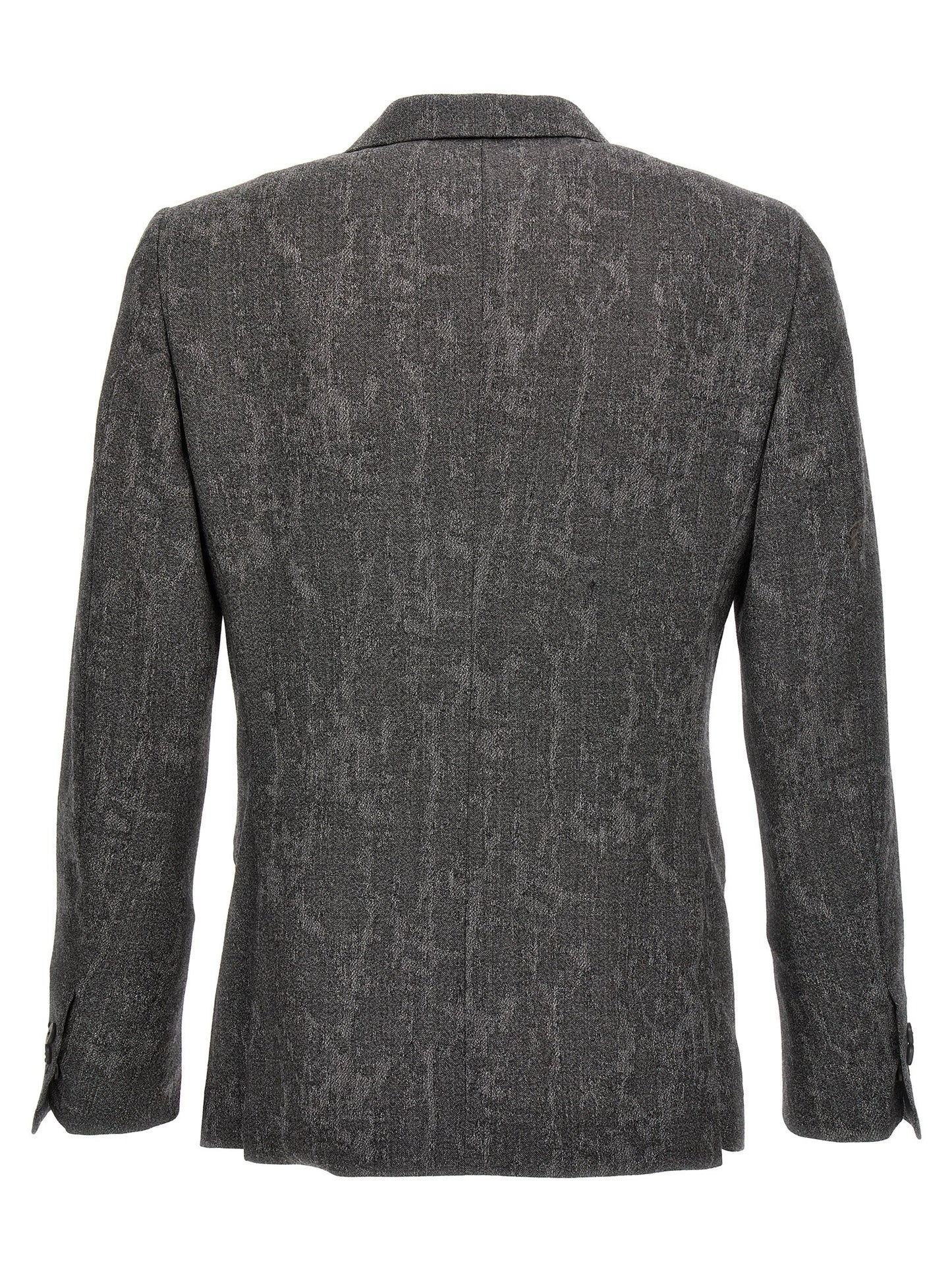 Gray Wool Blazer
