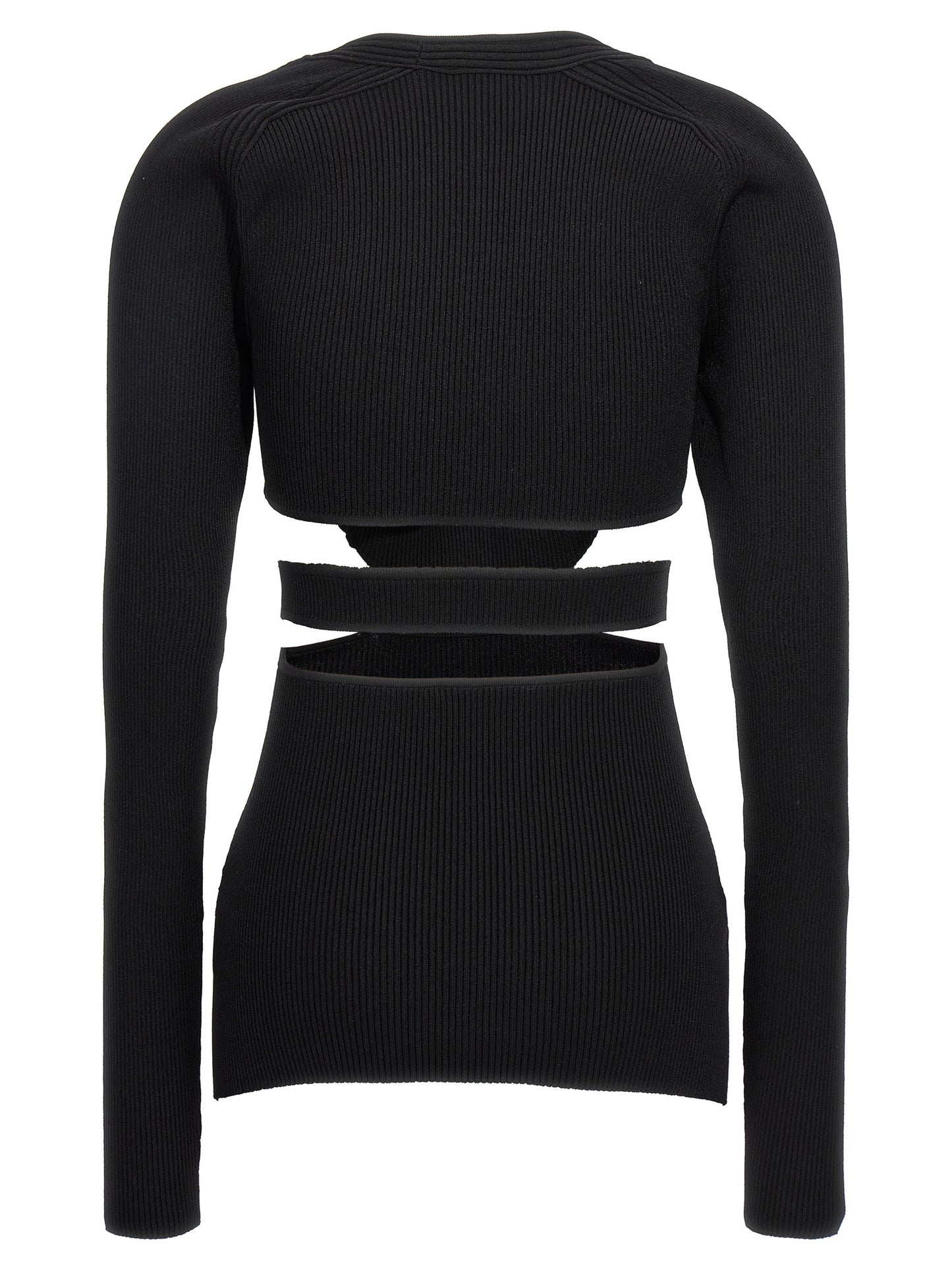 Black Viscose Cardigan