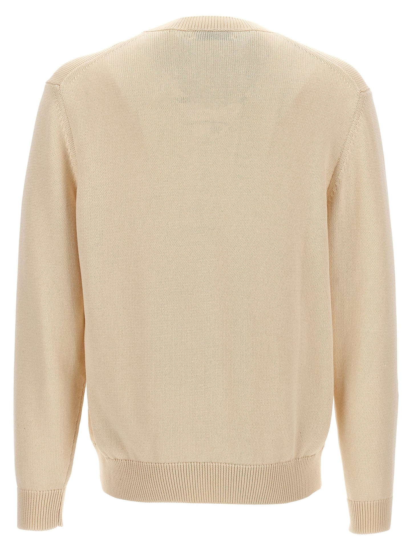 Beige Cotton Cardigan