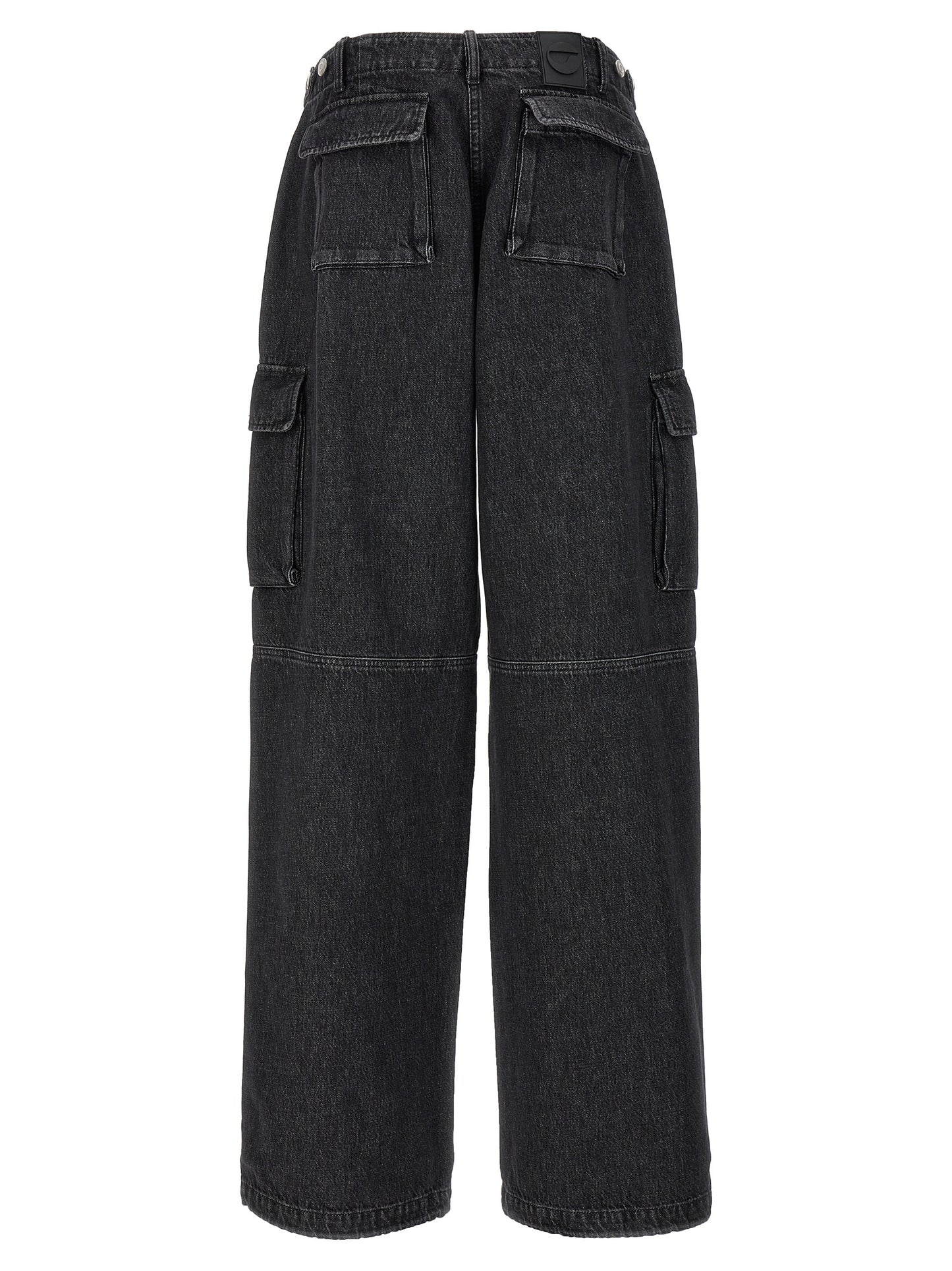 Black Cotton Jeans Denim