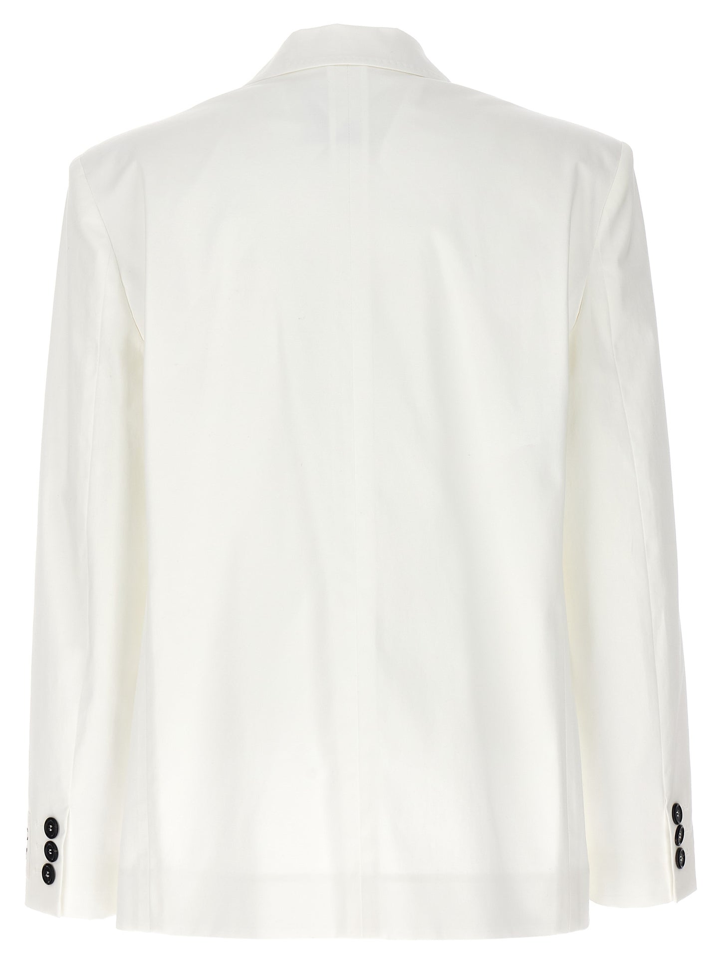 White Cotton Blazer