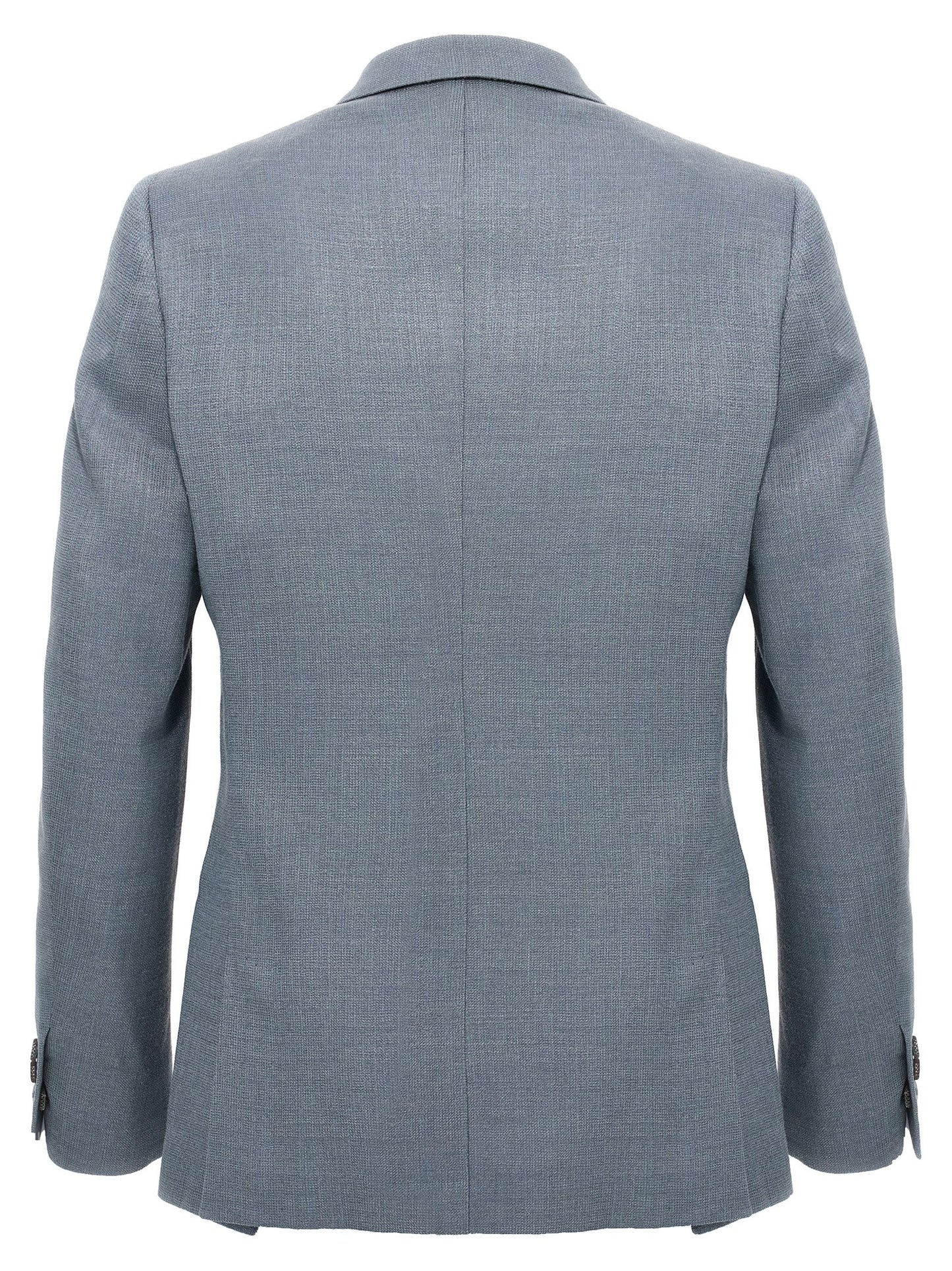 Blue Silk Blazer