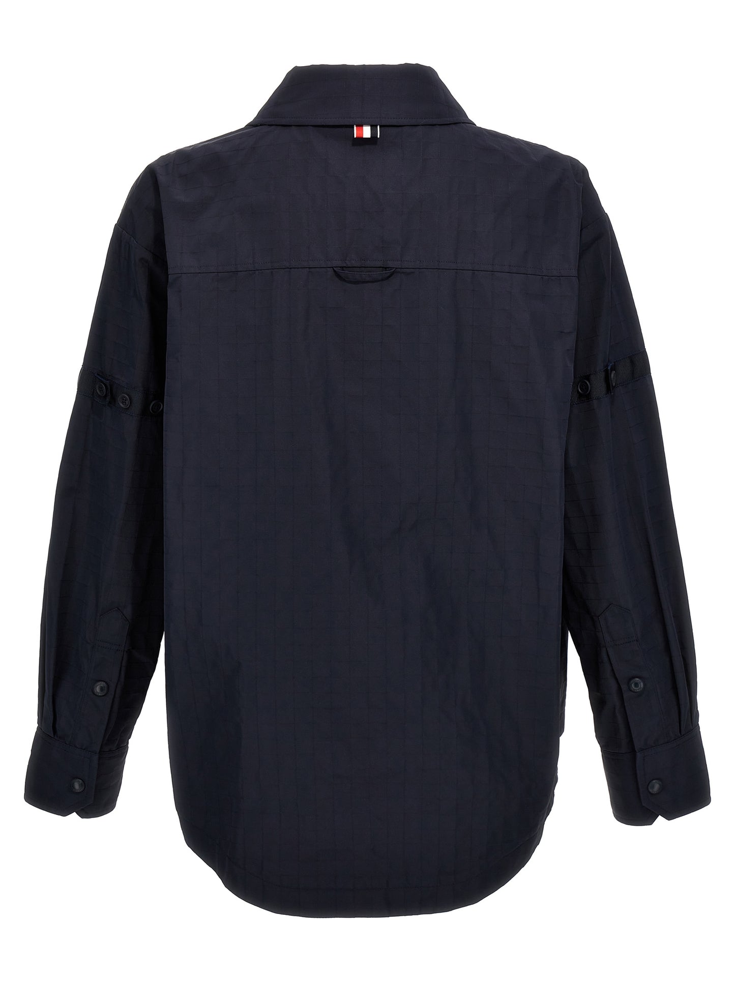 Blue Polyamide Blouse
