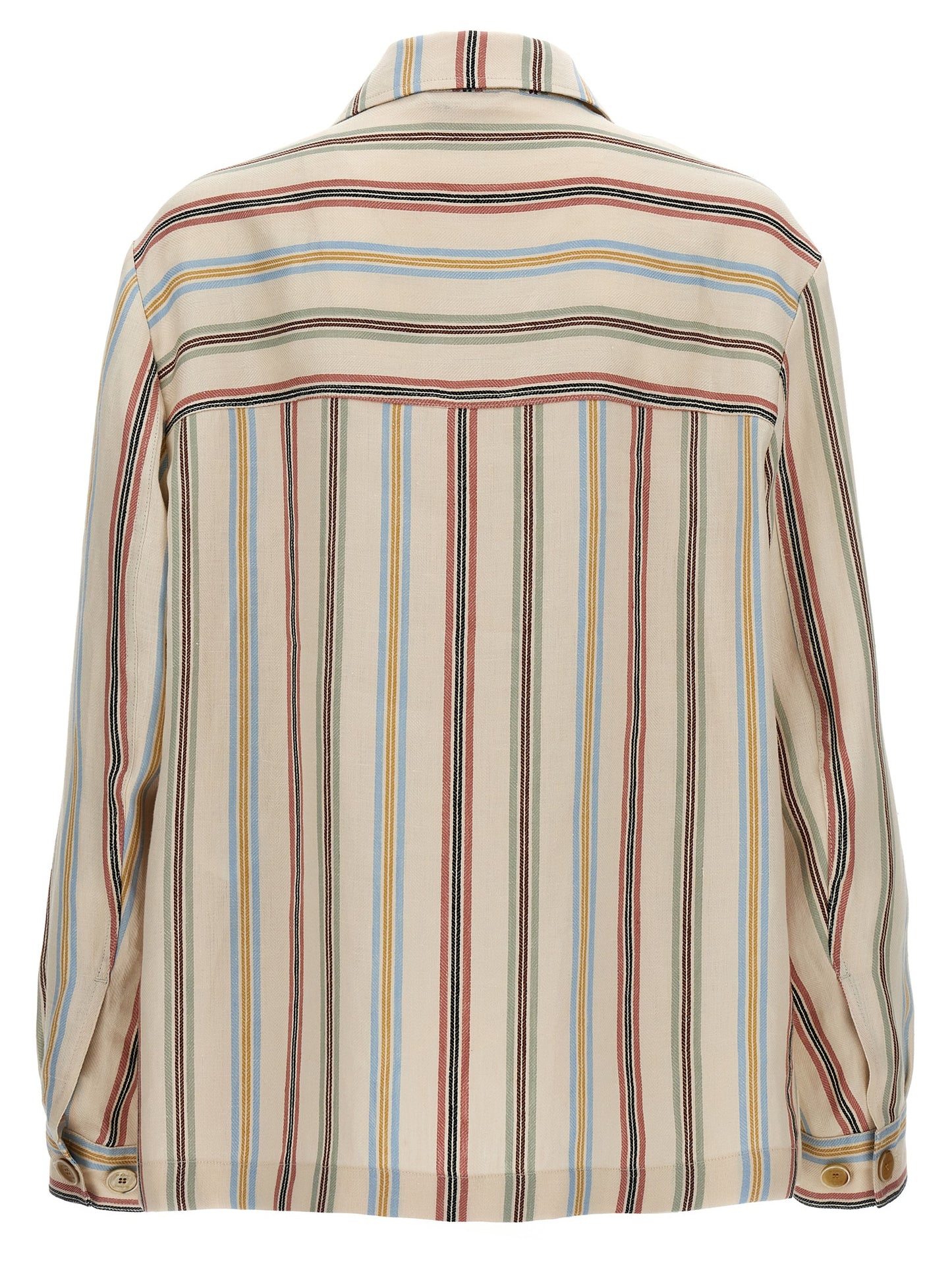 Multicolor Linen Blouse