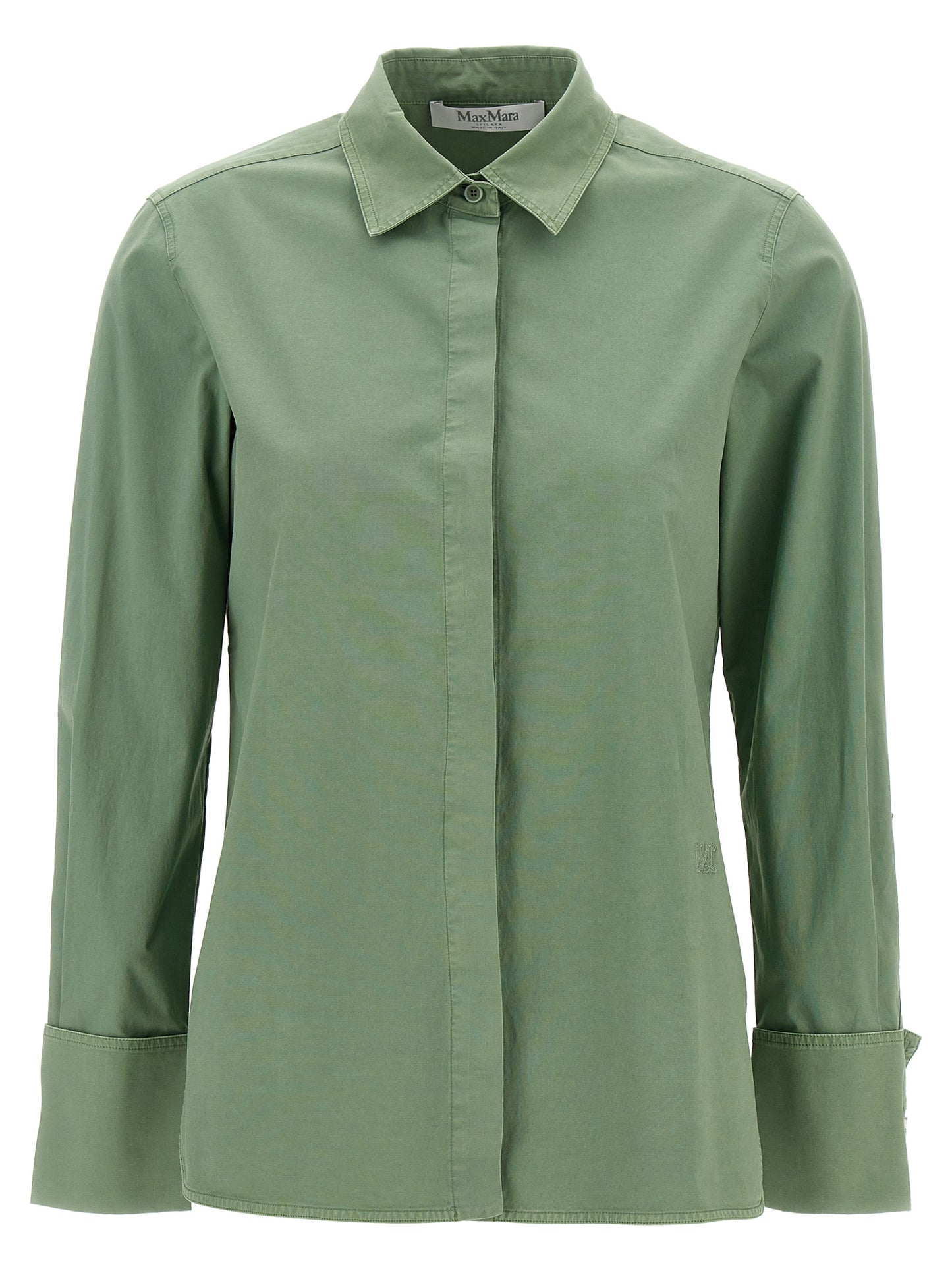 Bicolor Cotton Blouse