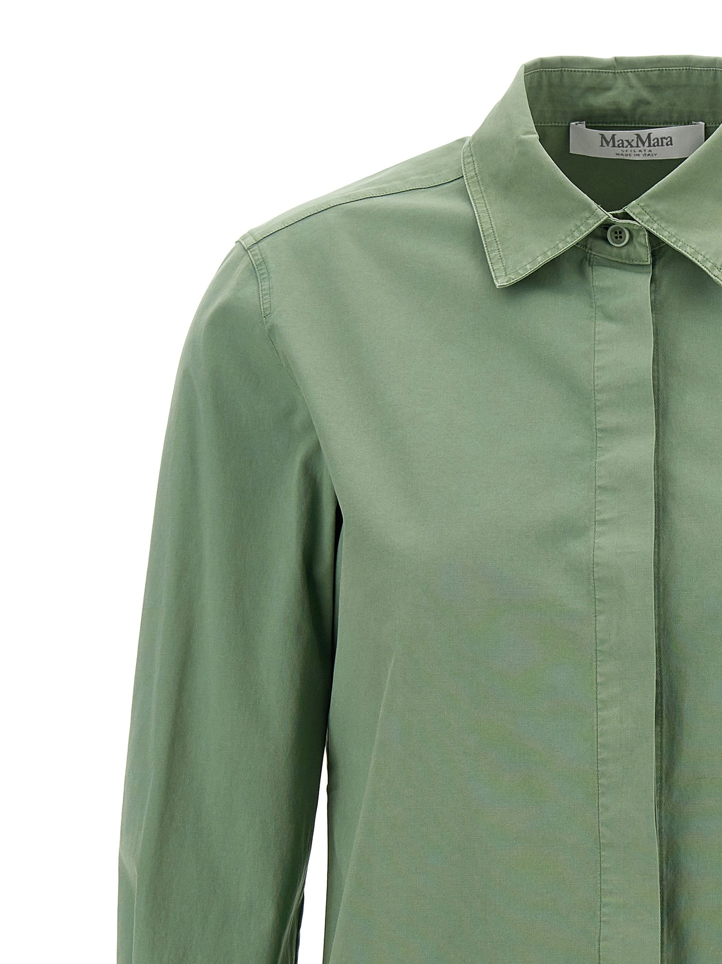 Bicolor Cotton Blouse