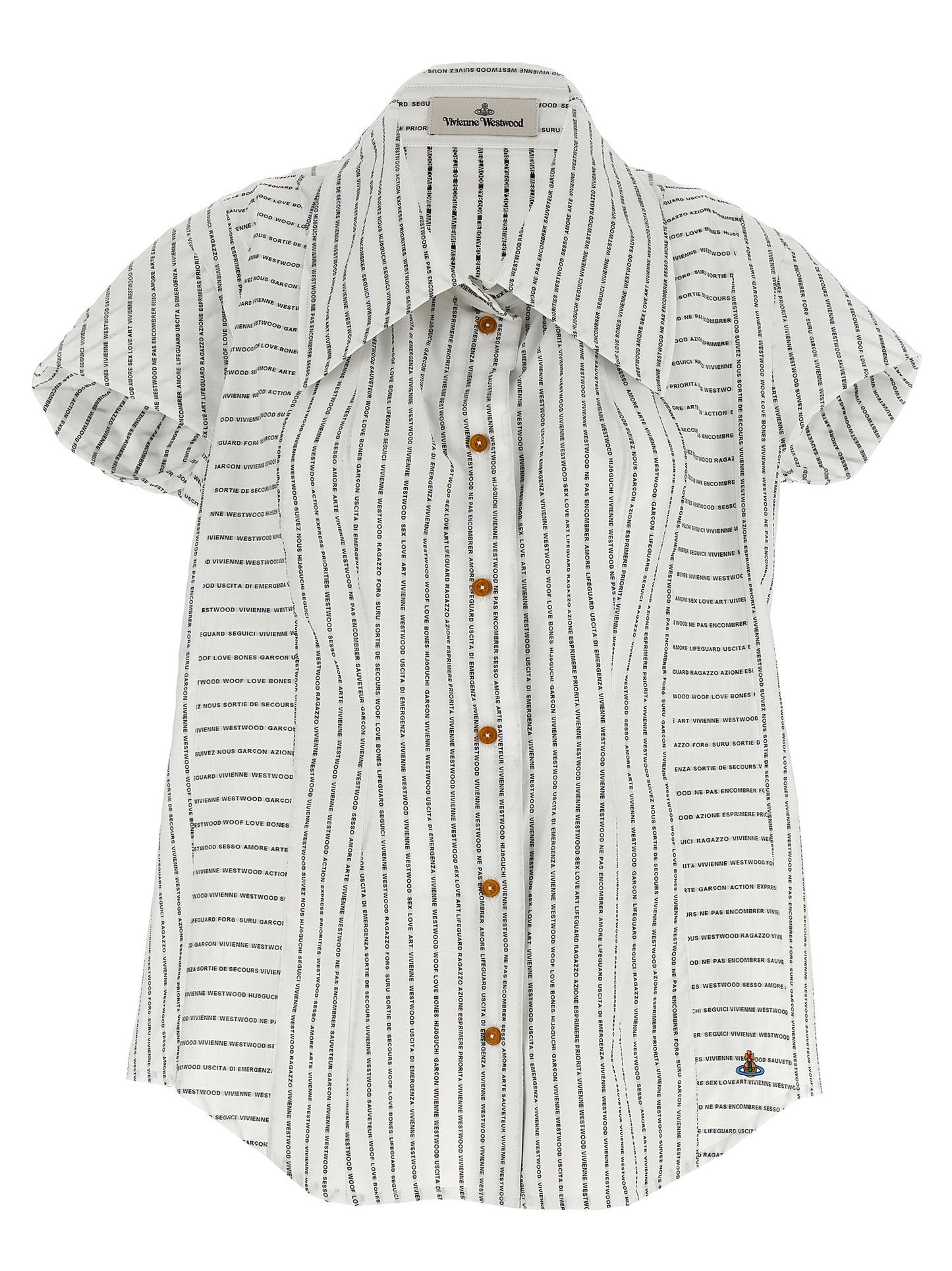 Bicolor Cotton Blouse