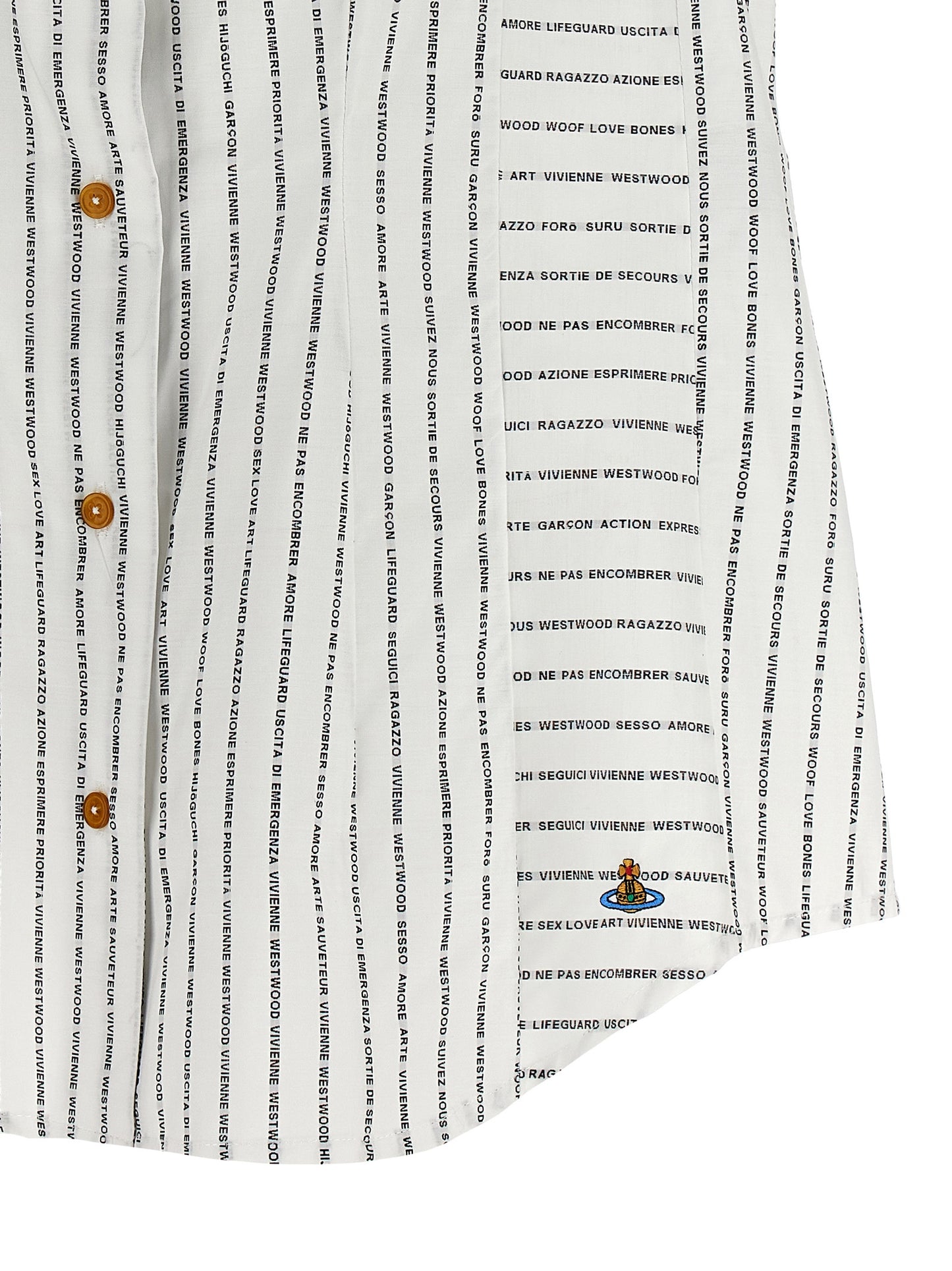 Bicolor Cotton Blouse