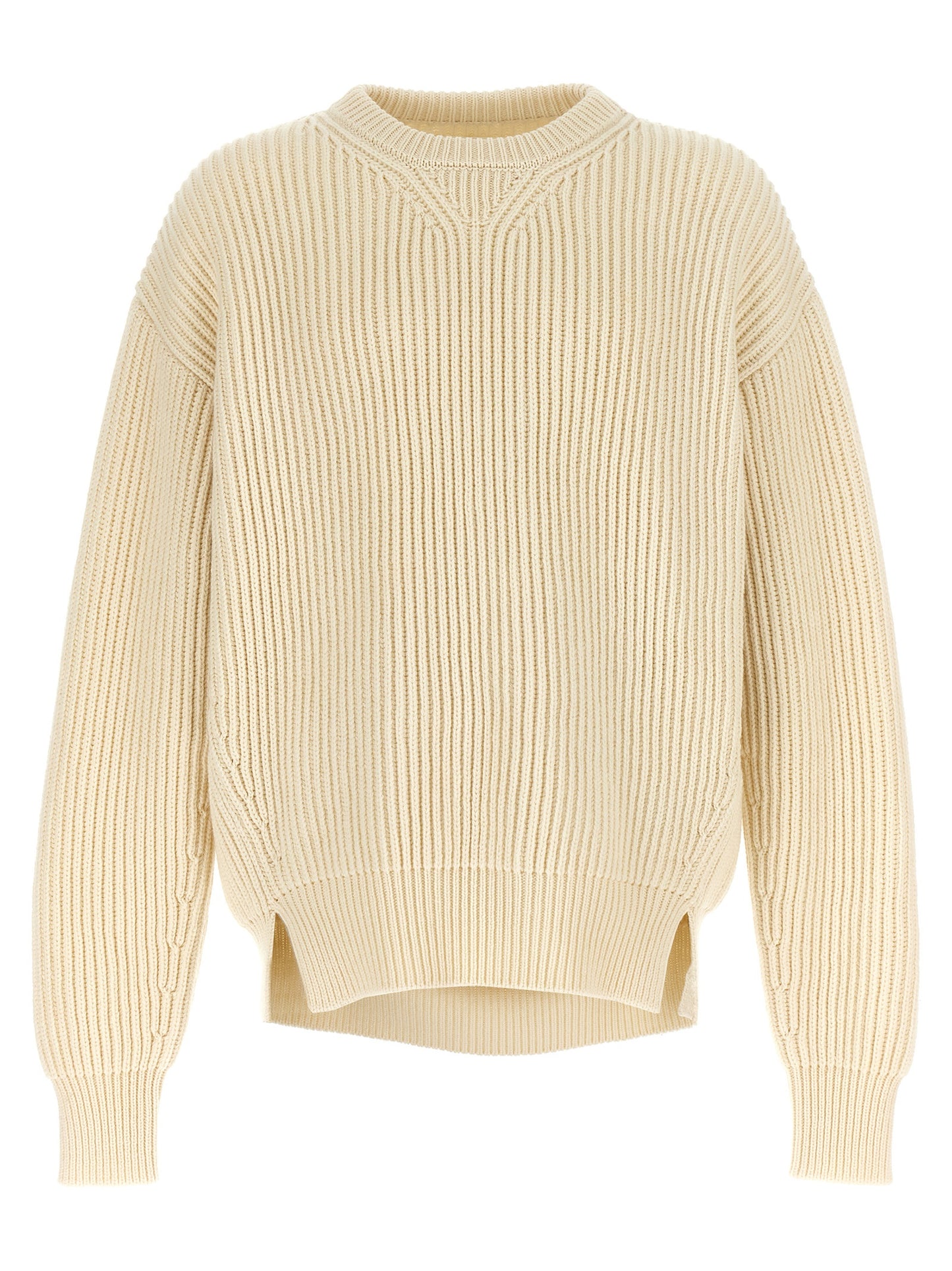 White Wool Cardigan