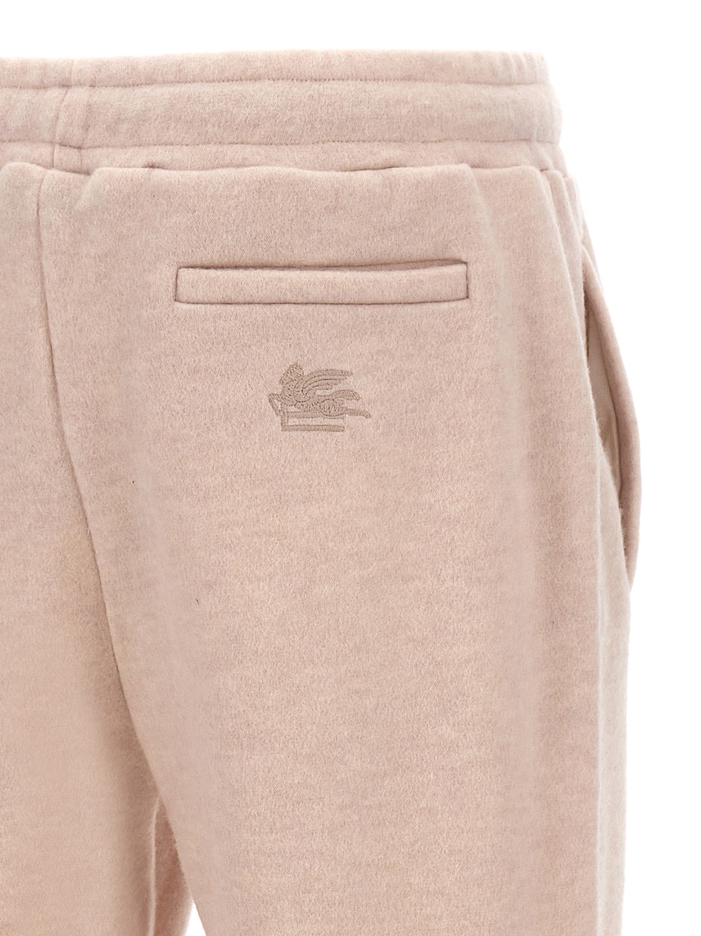 Beige Wool Joggers (Workout Pants)