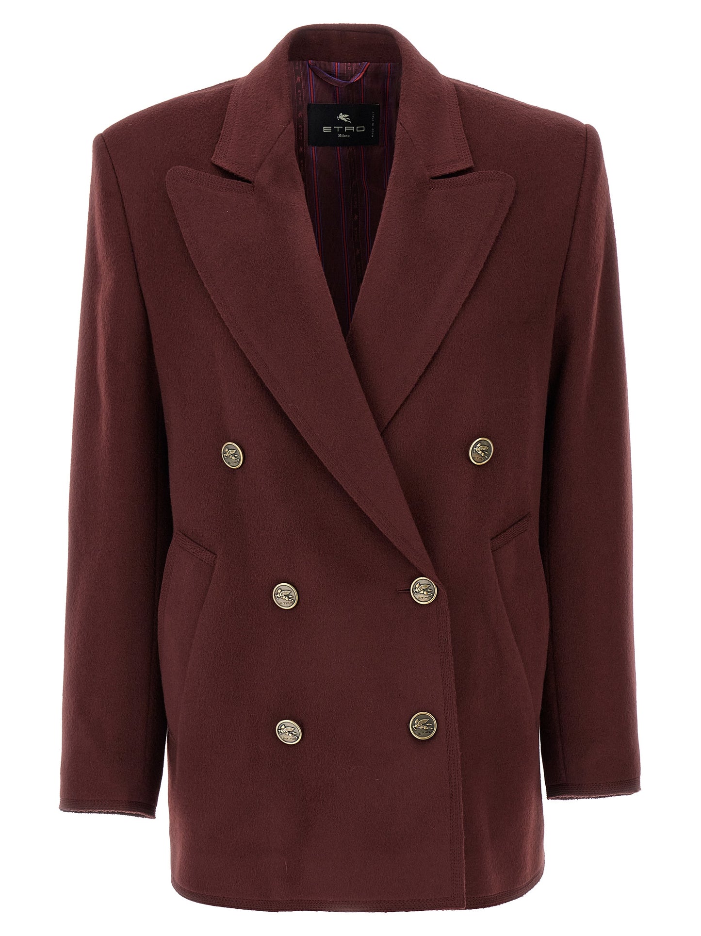 Bordeaux Wool Blazer