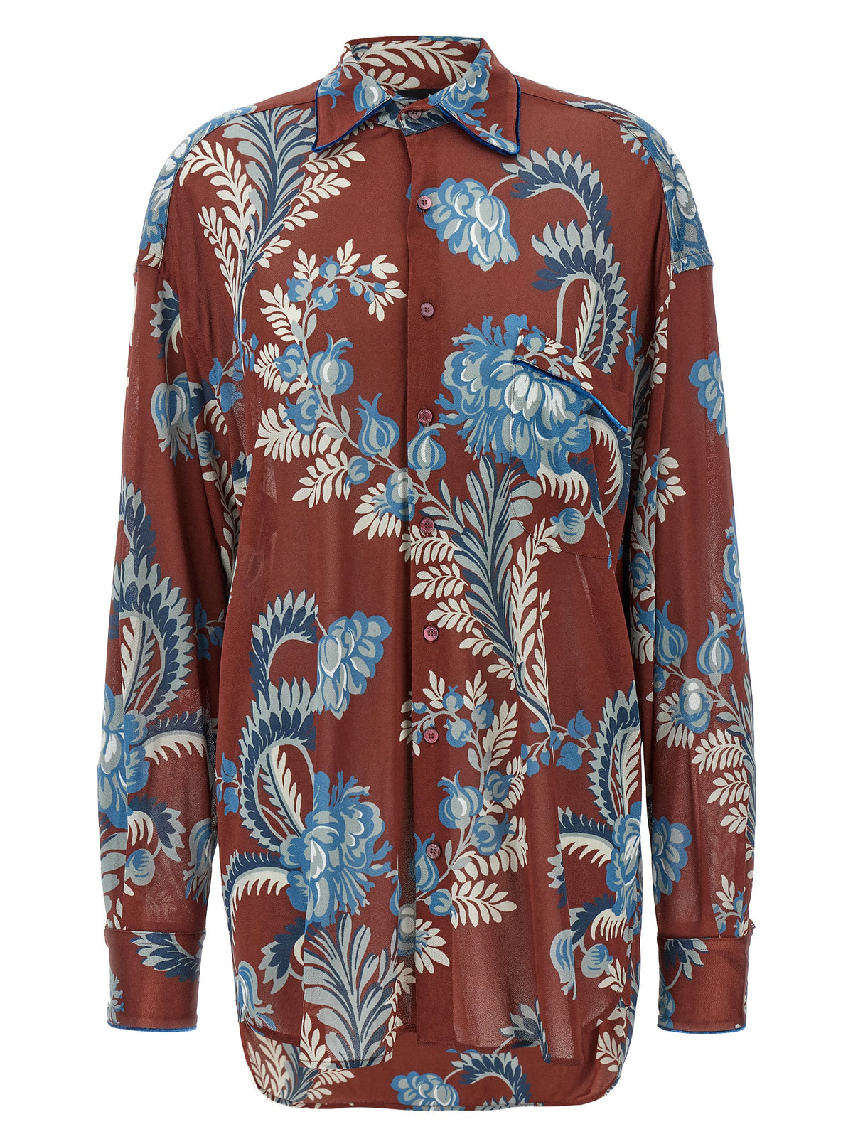 Multicolor Viscose Blouse