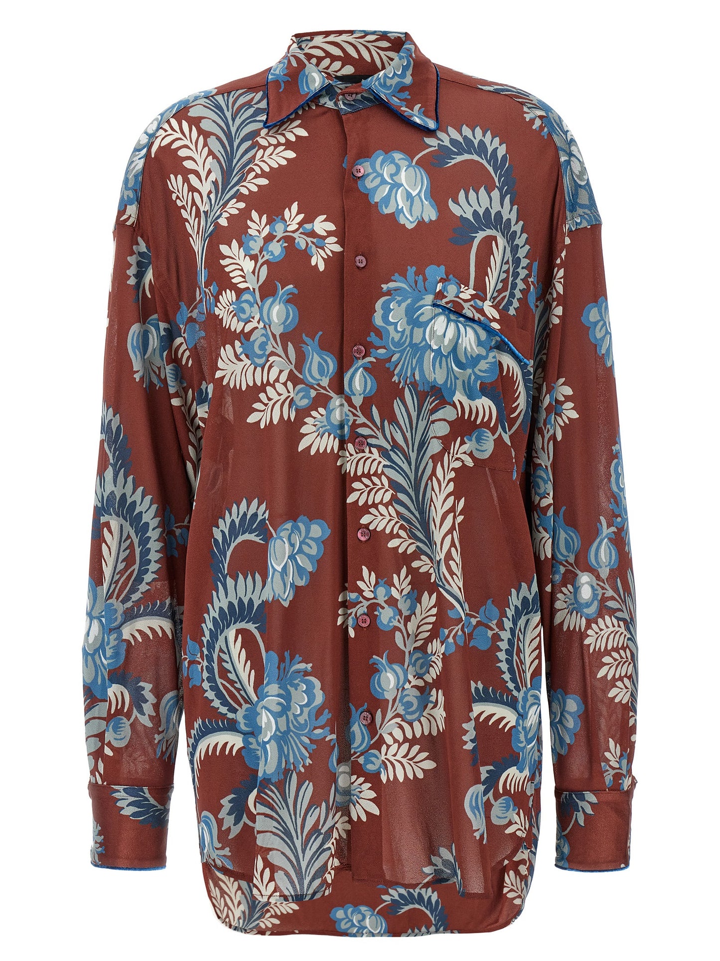 Multicolor Viscose Blouse
