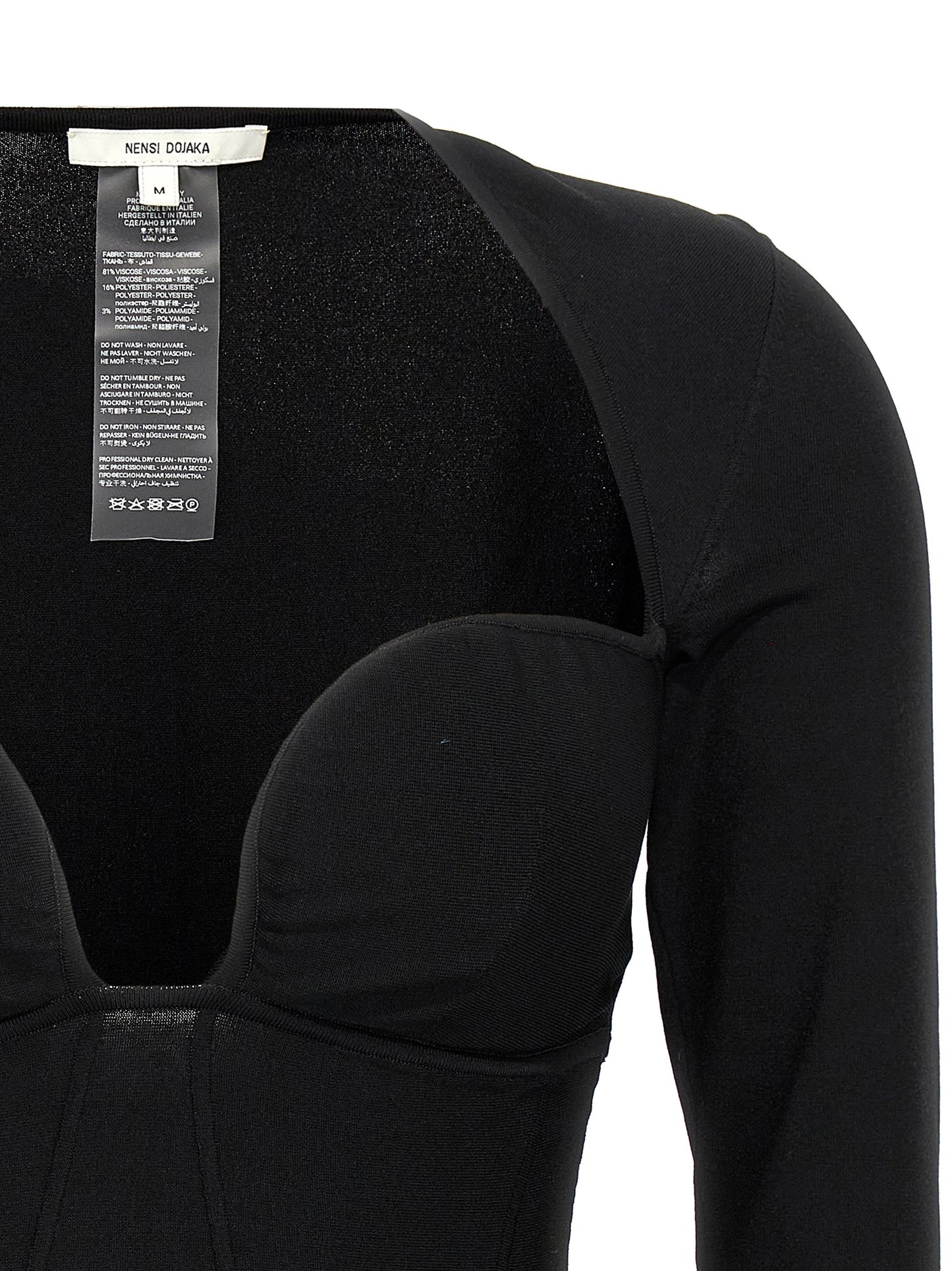 Black Viscose Tank Tops