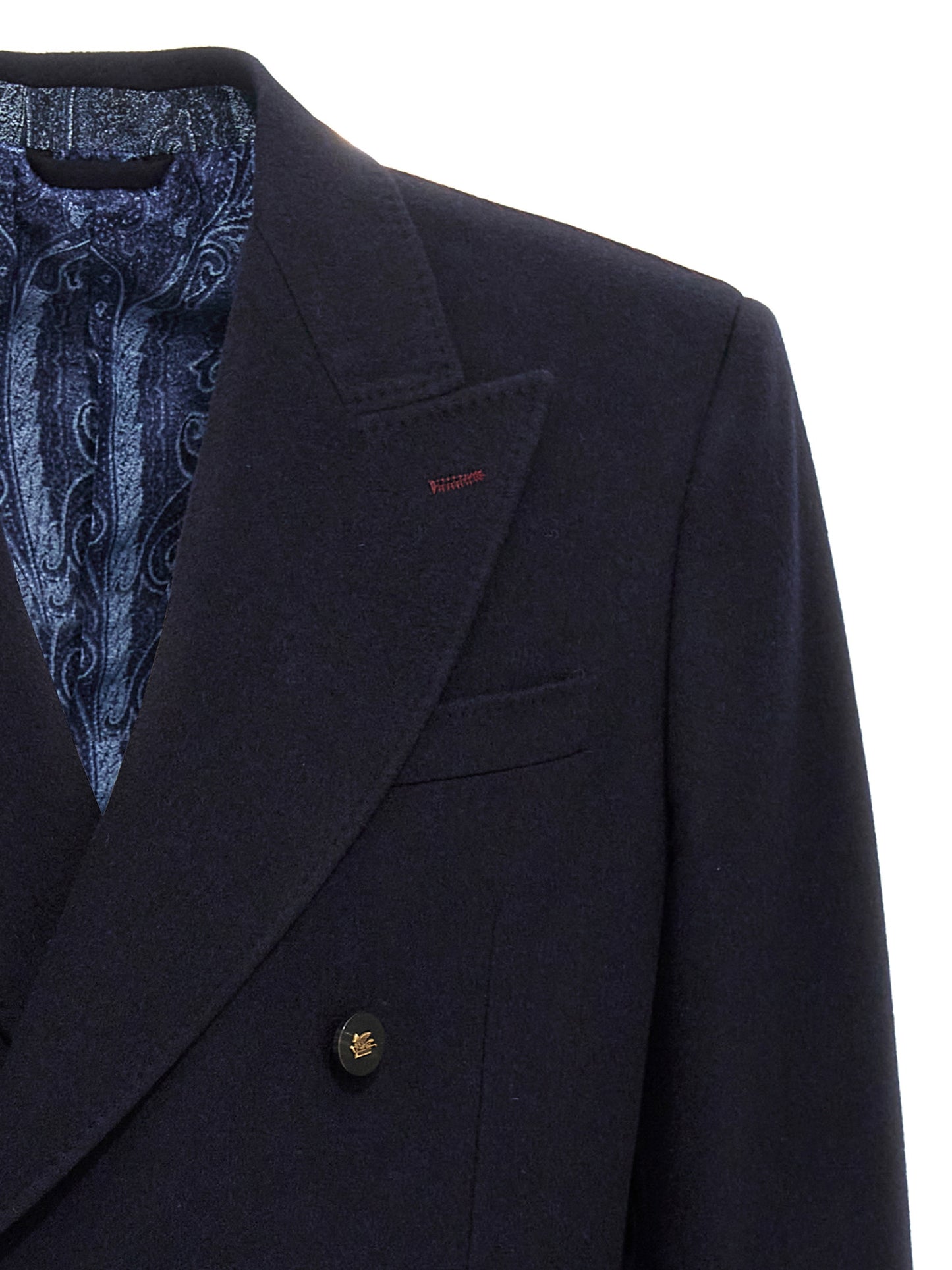 Blue Cashmere Blazer
