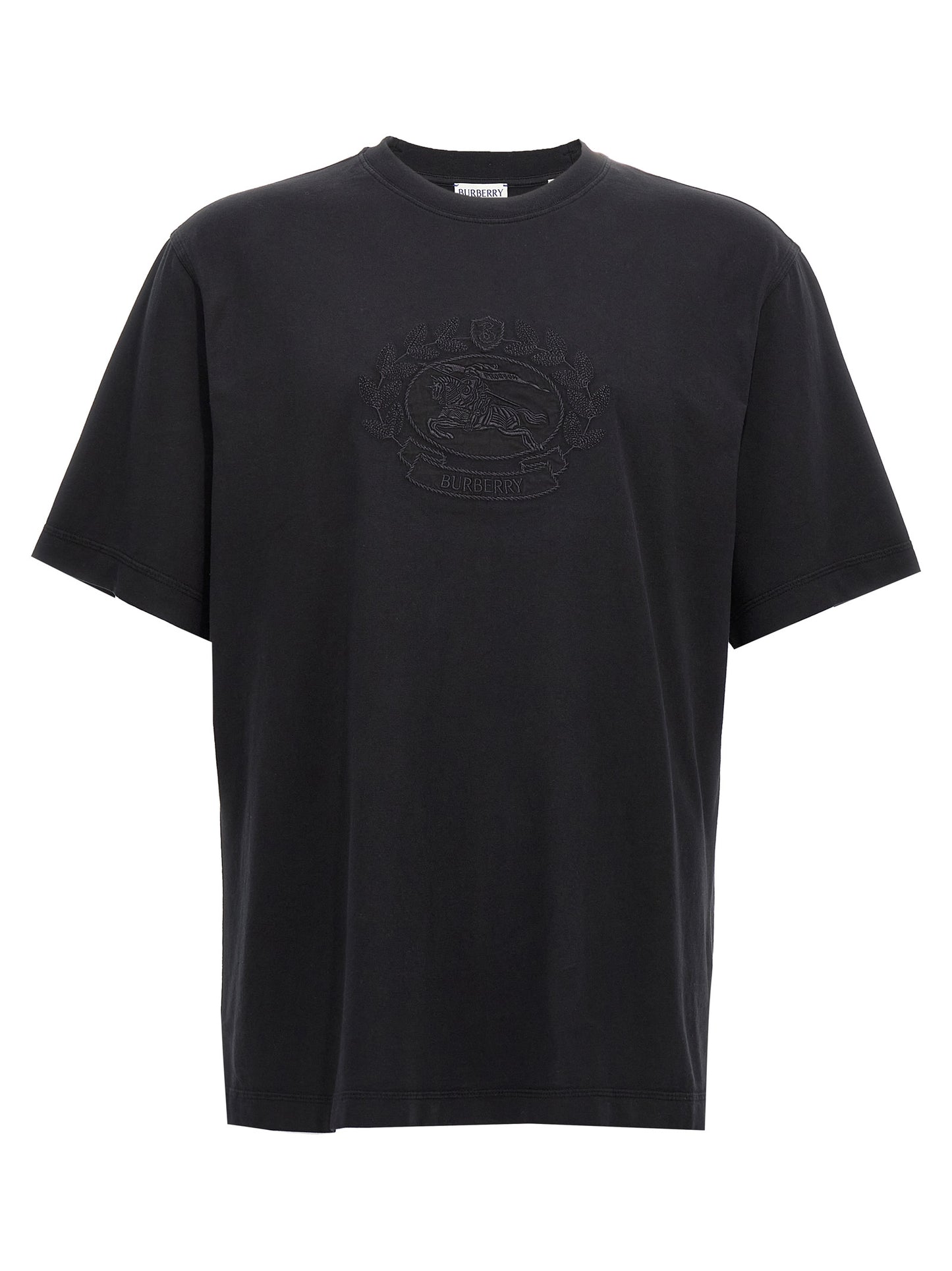 Black Cotton T-Shirt