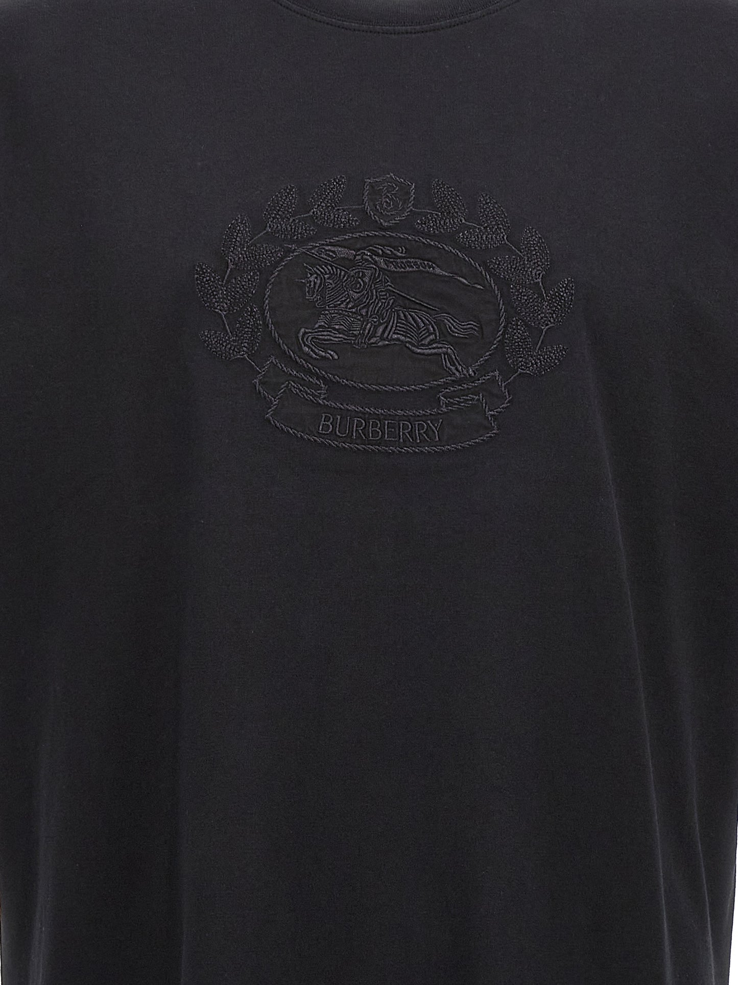Black Cotton T-Shirt