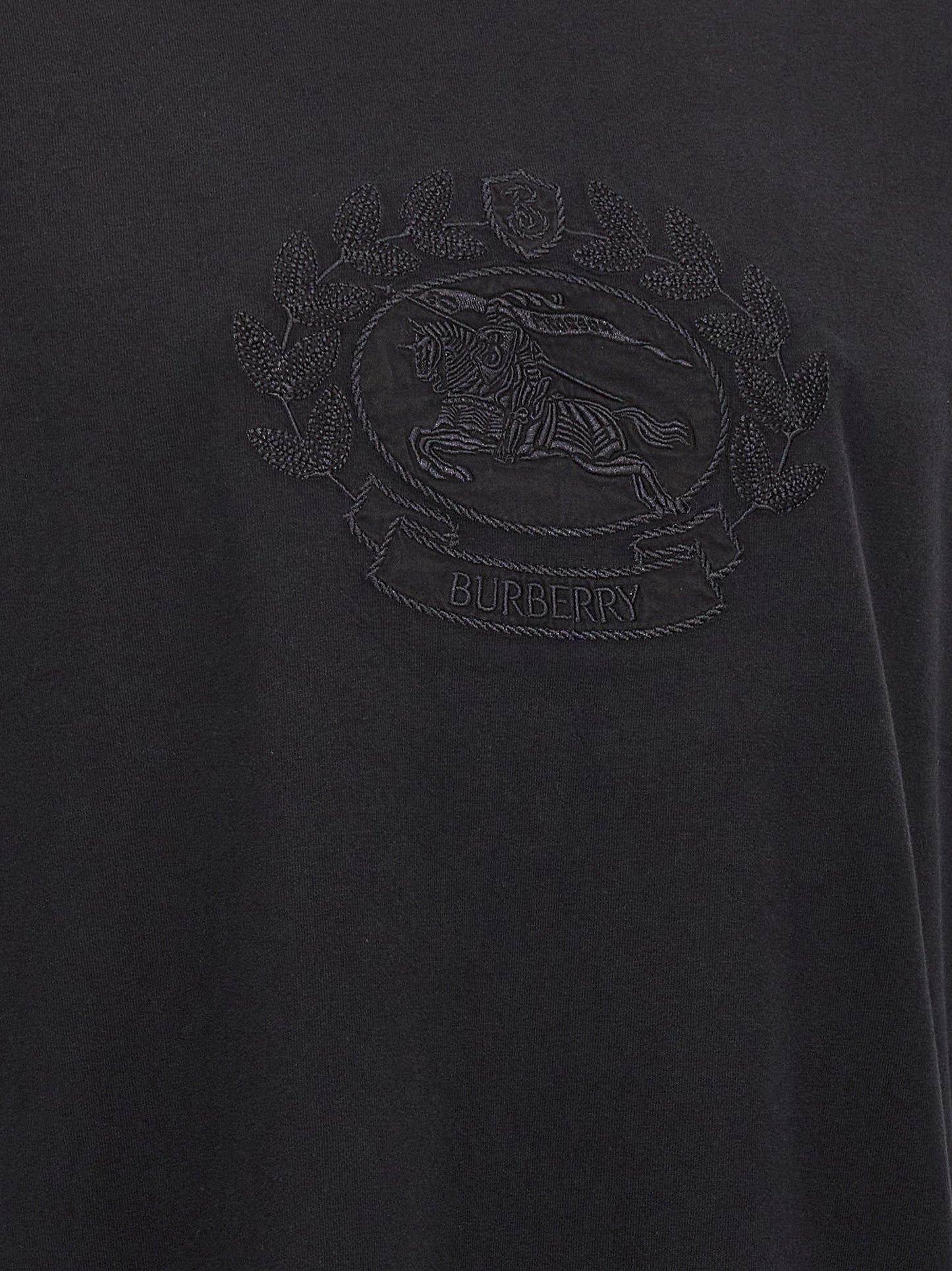 Black Cotton T-Shirt