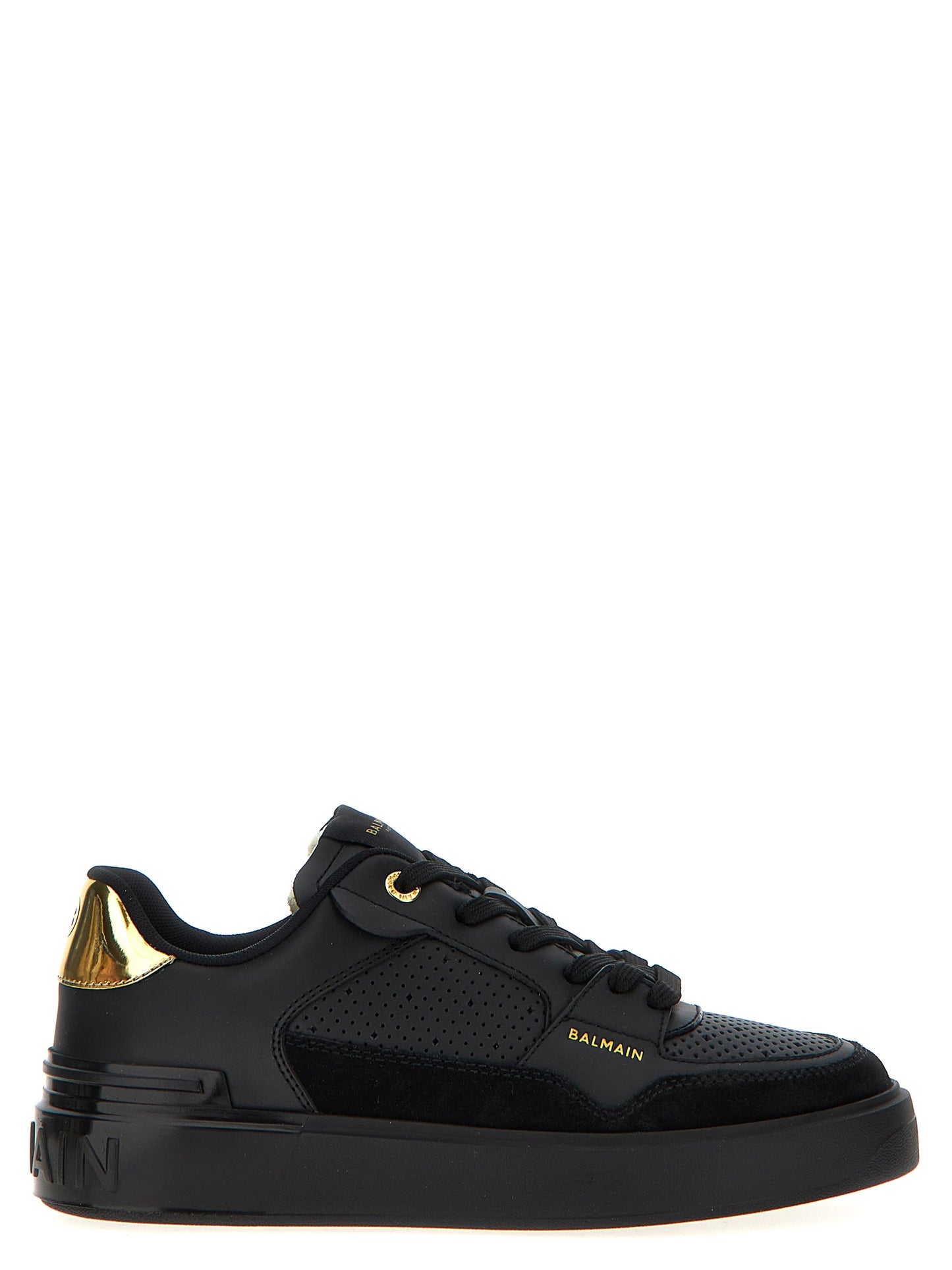Black Calfskin Sneakers