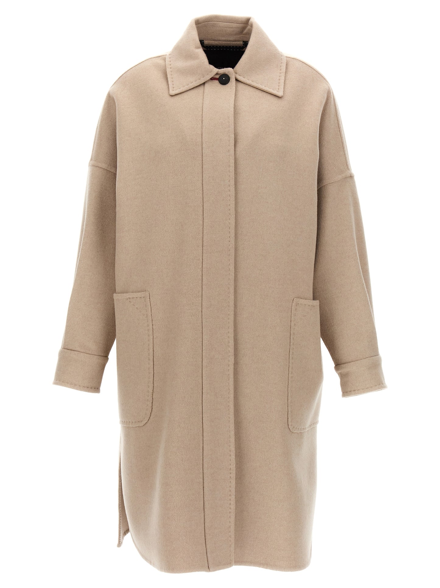 Beige Cashmere Coat