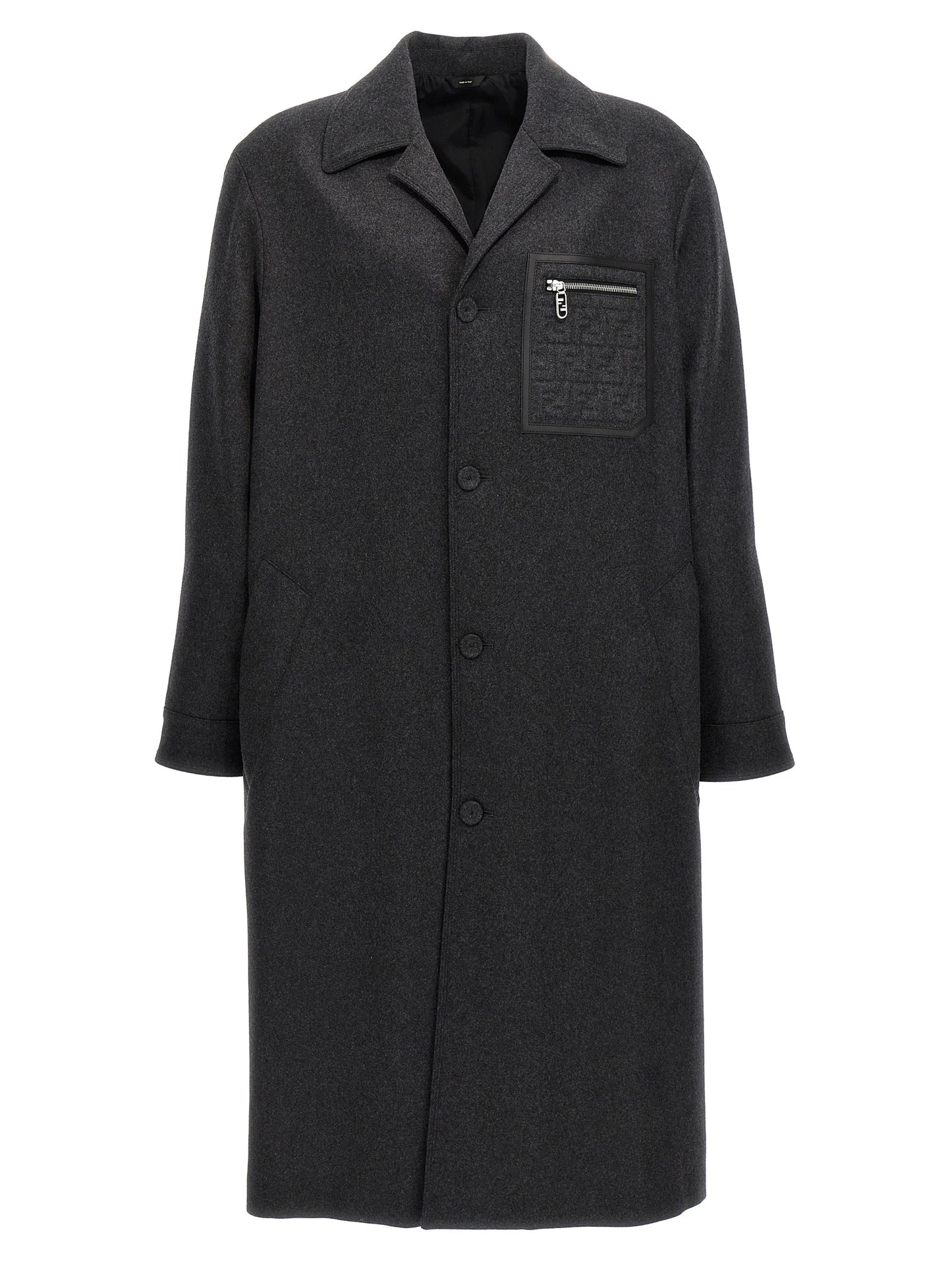 Gray Cashmere Coat