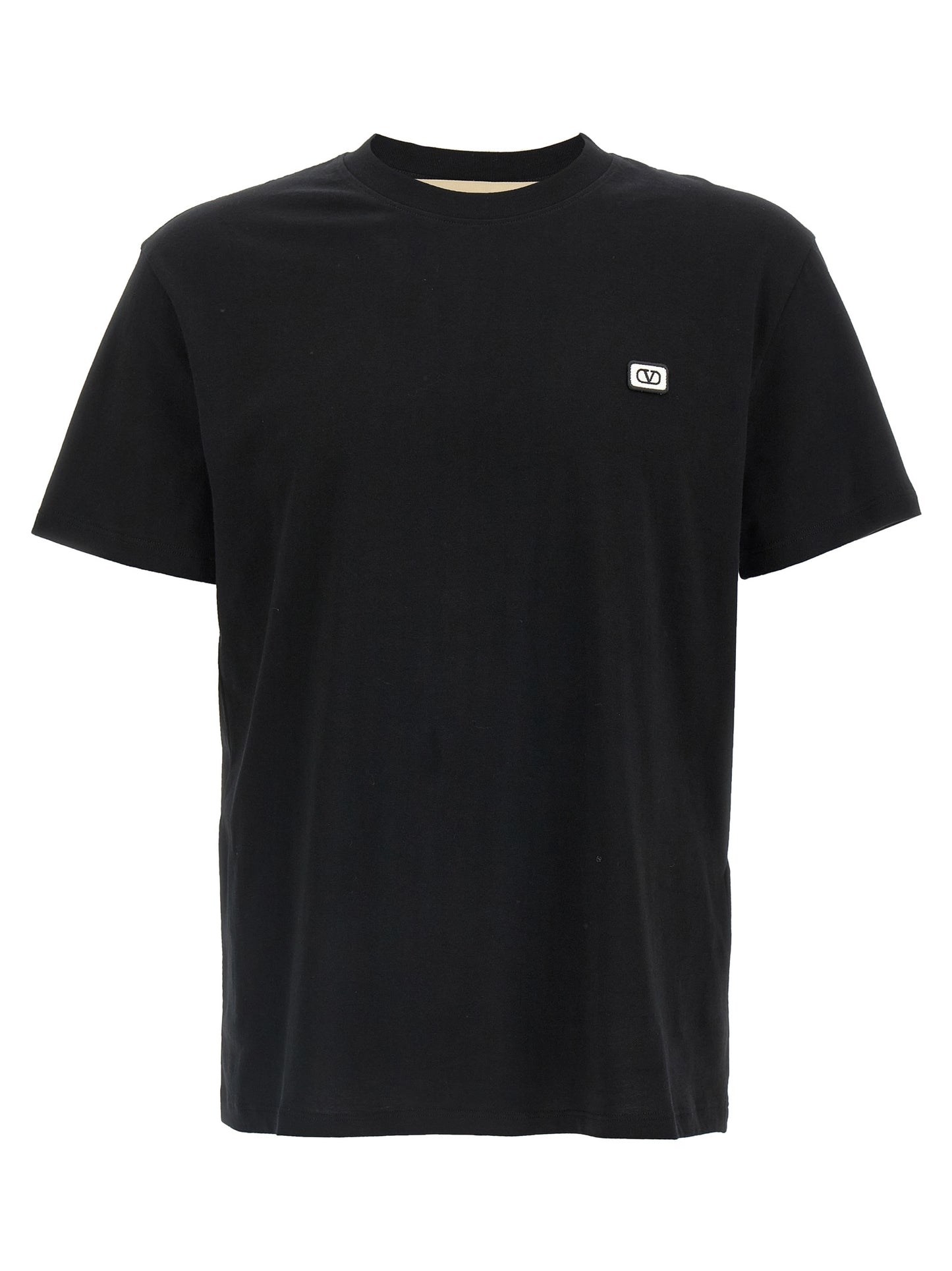 Black Cotton T-Shirt