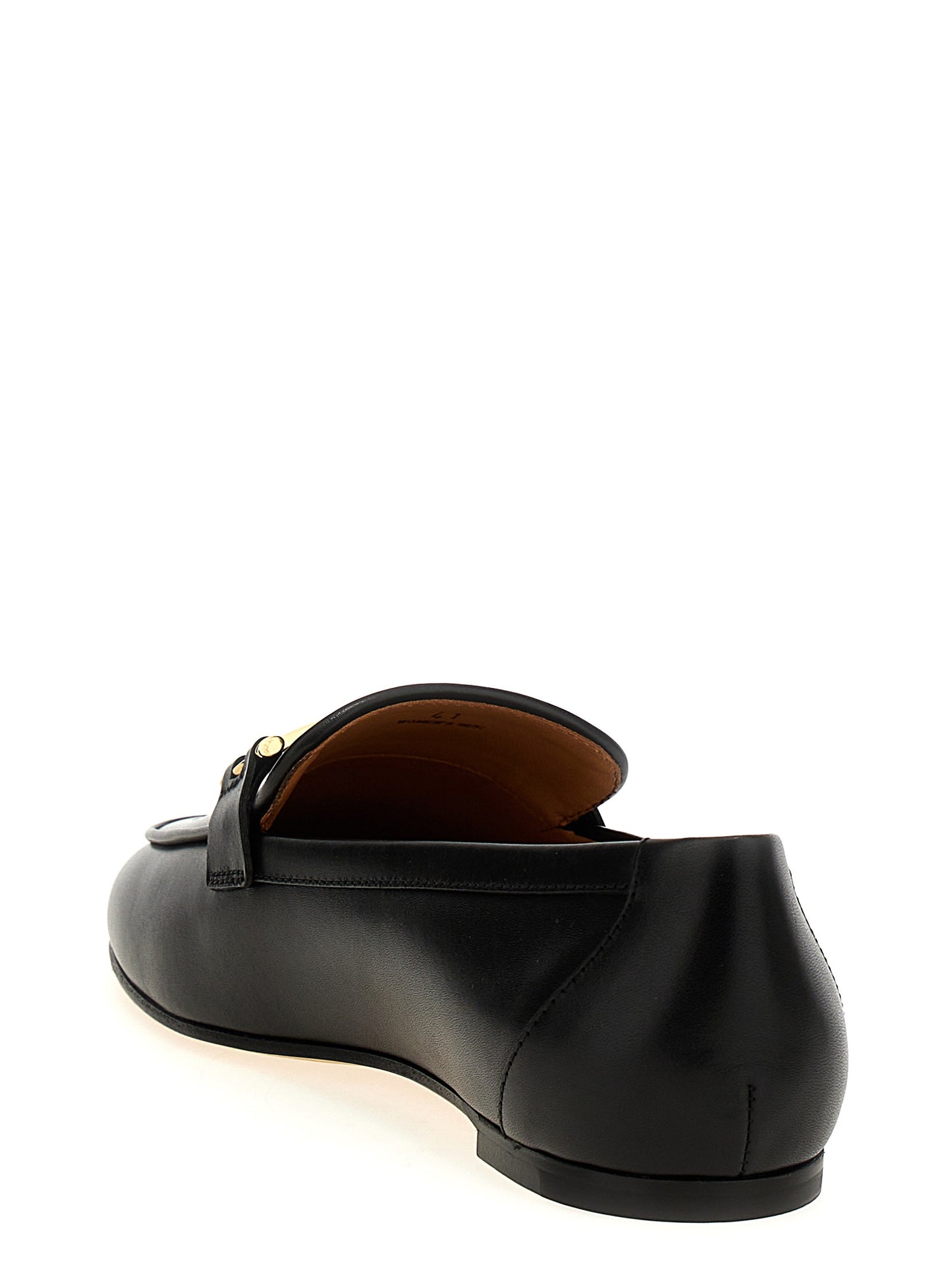 Black Calfskin Slip-On Loafers