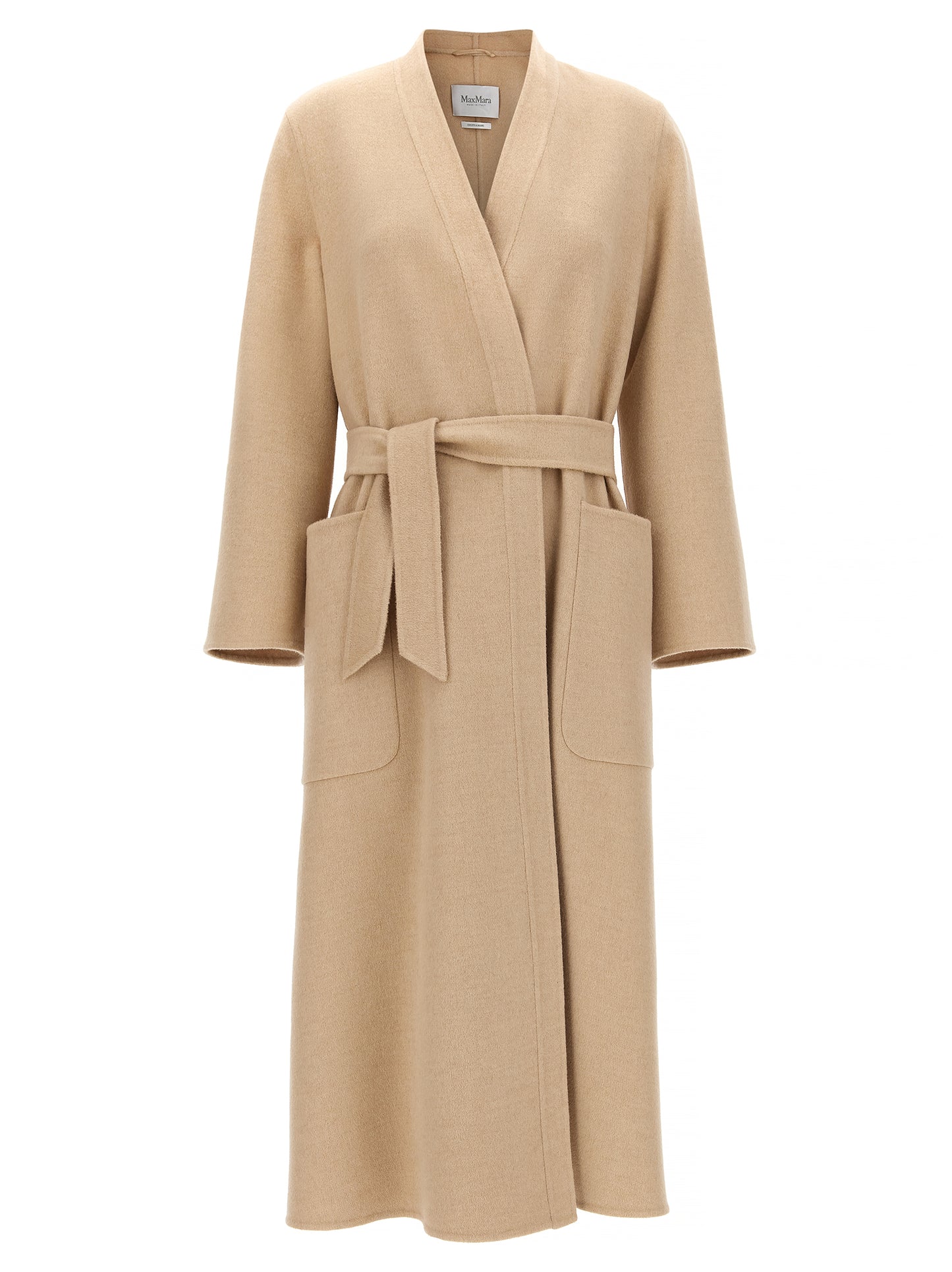 Beige Wool Coat