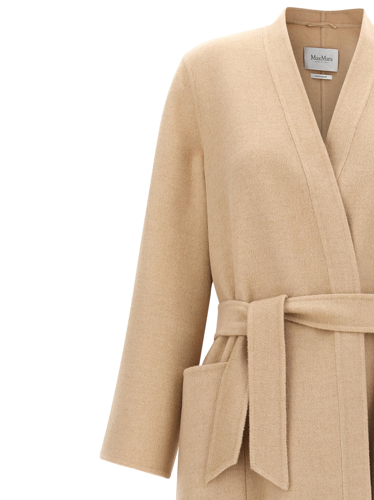 Beige Wool Coat