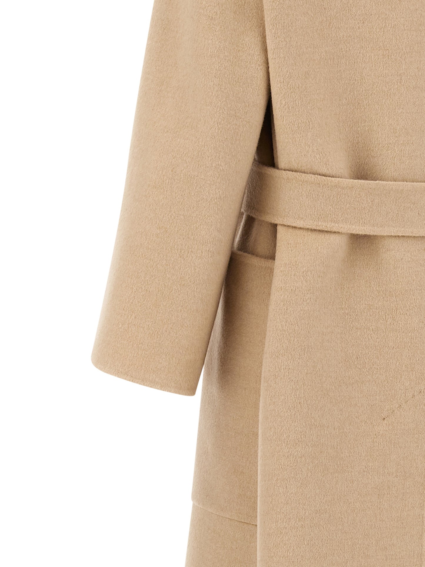 Beige Wool Coat