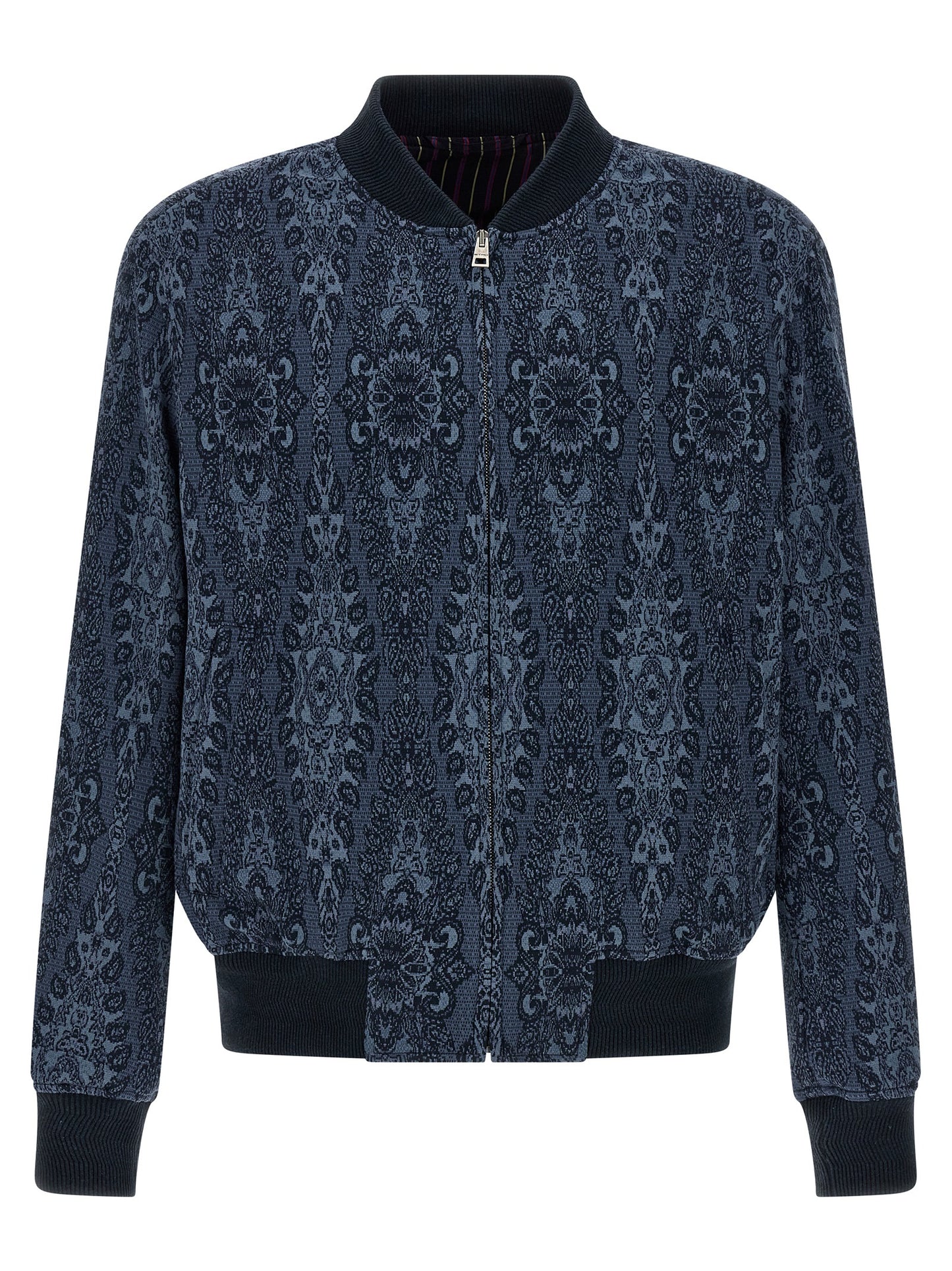 Blue Cotton Bomber