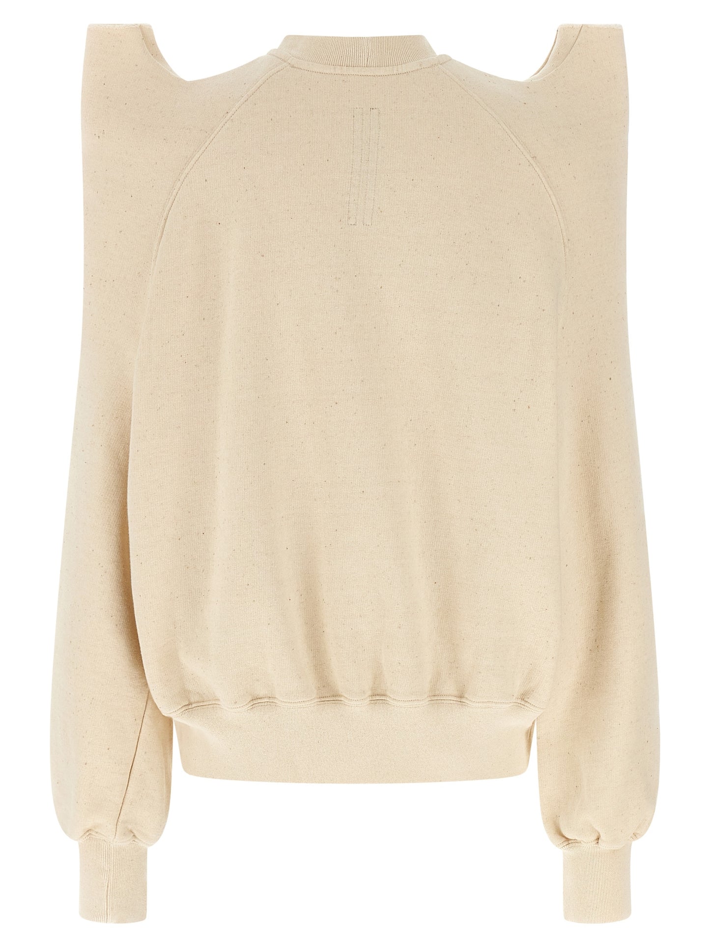 Beige Cotton Sweatshirt