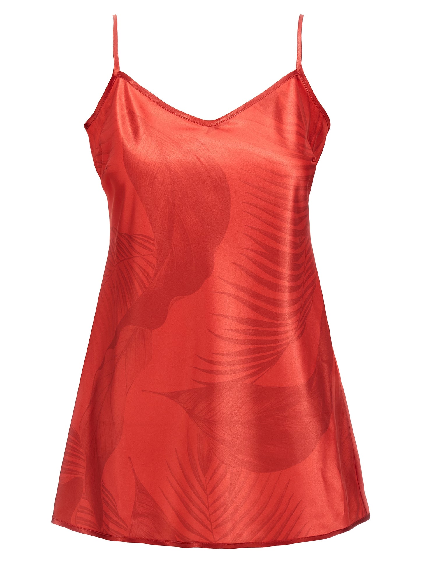 Red Polyester Tank Tops