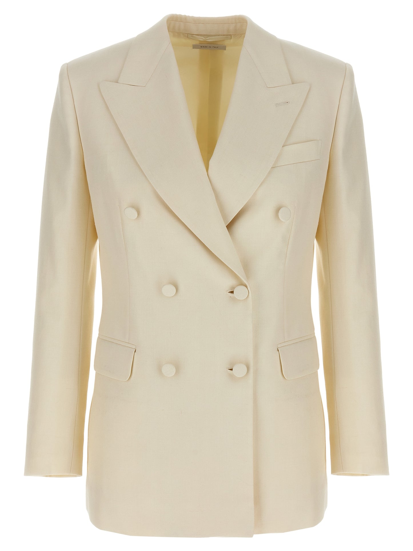 White Wool Blazer