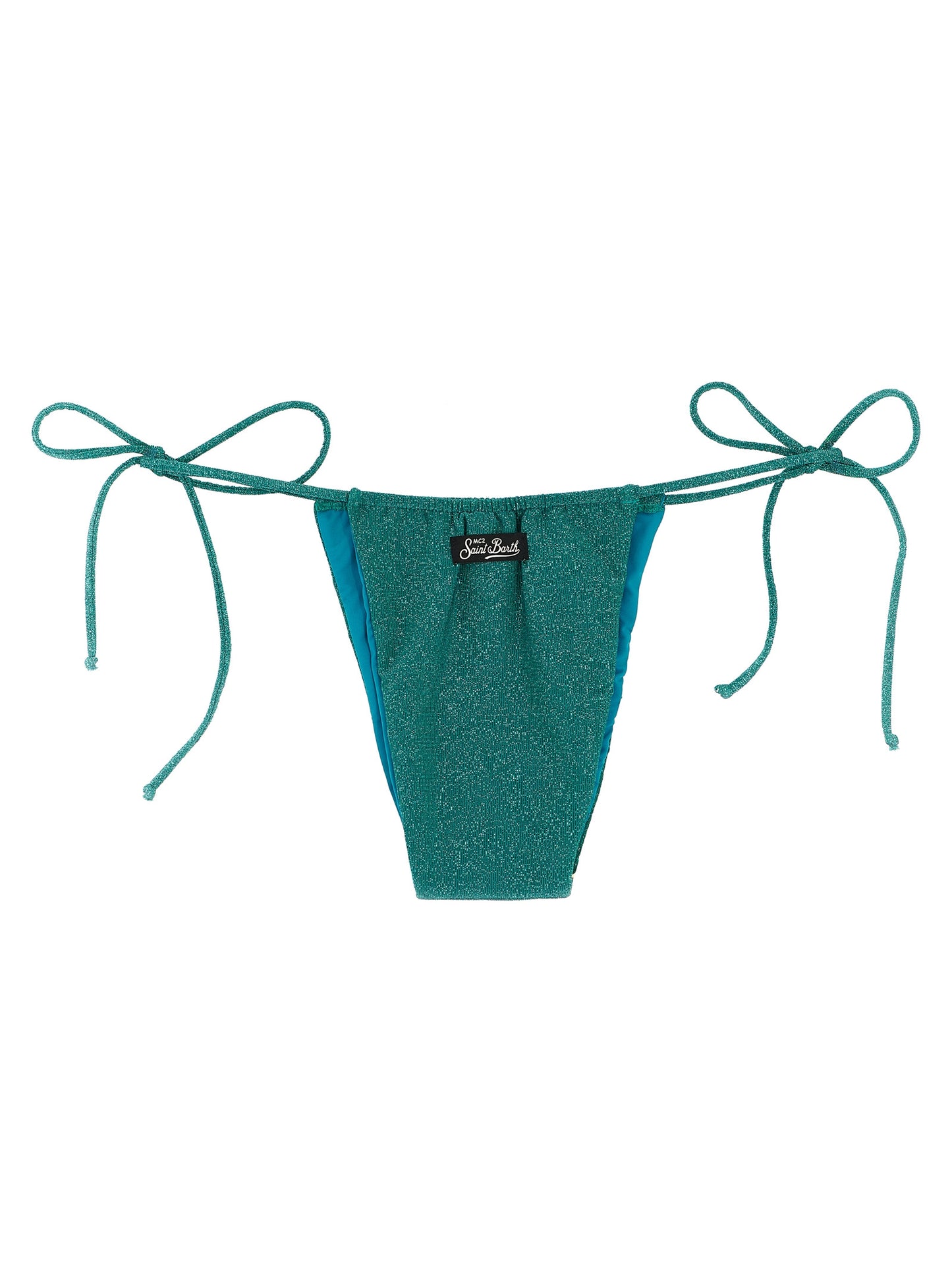 Bicolor Viscose Swim Briefs
