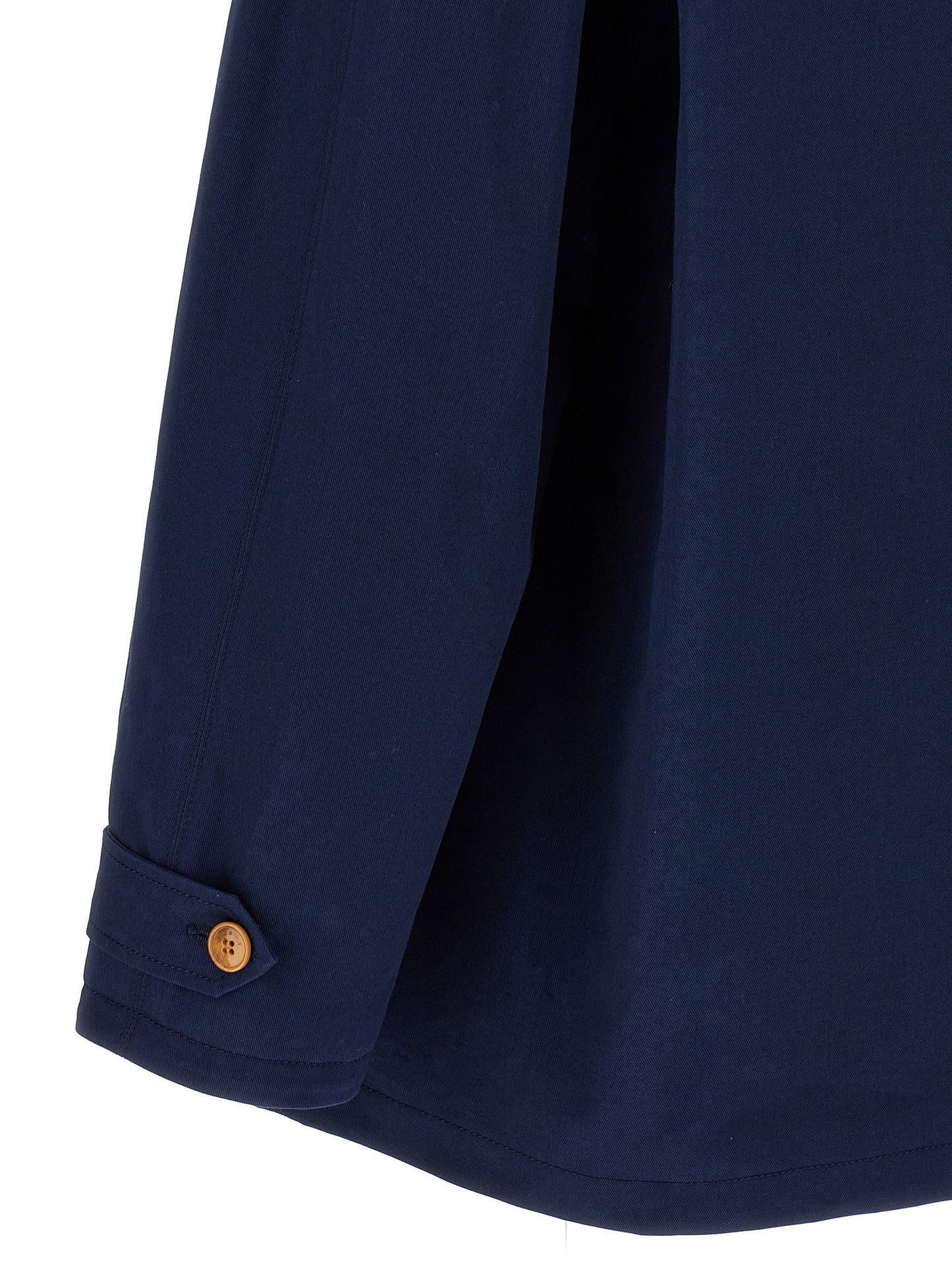 Blue Cotton Parka