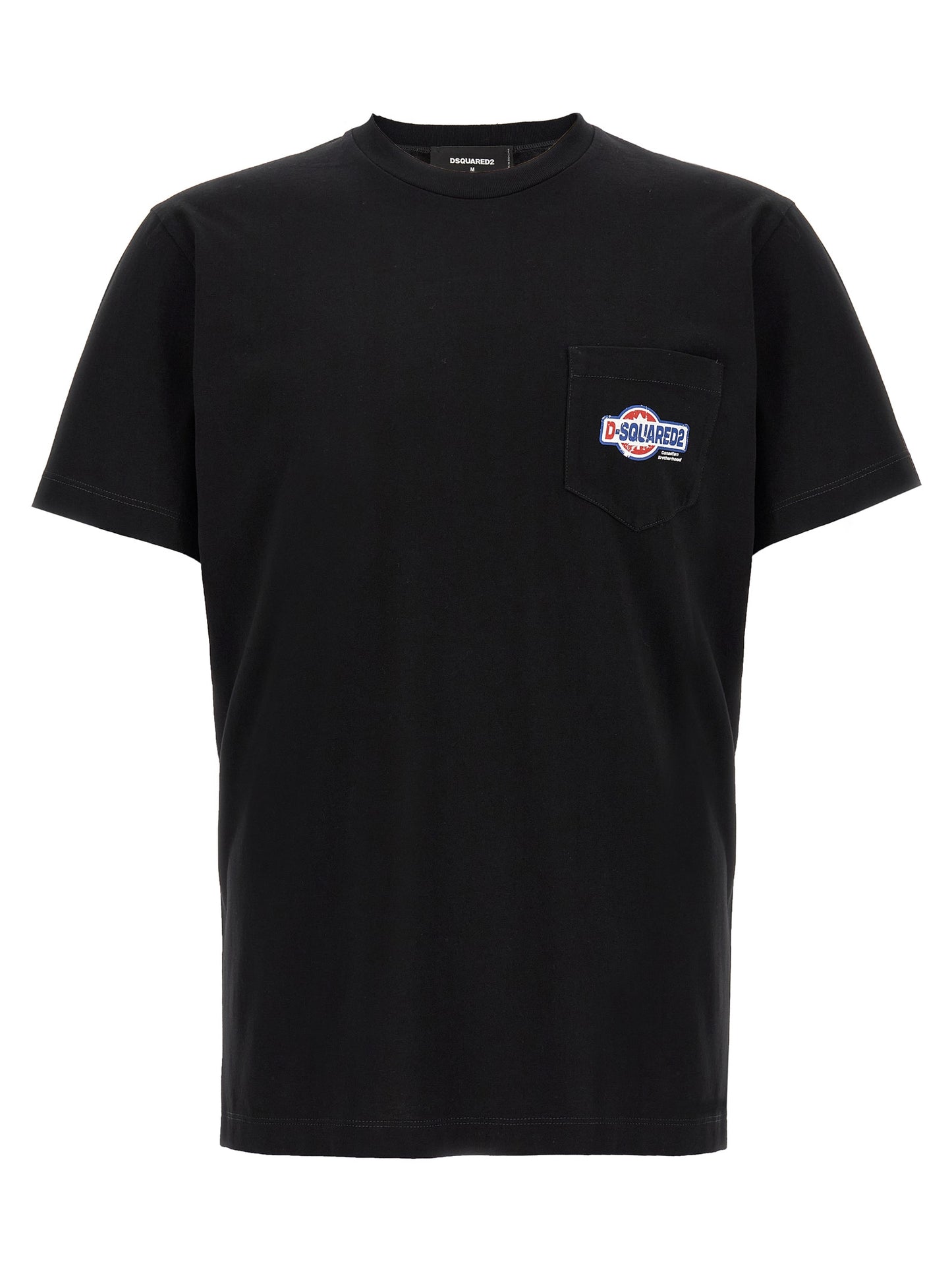 Black Cotton T-Shirt
