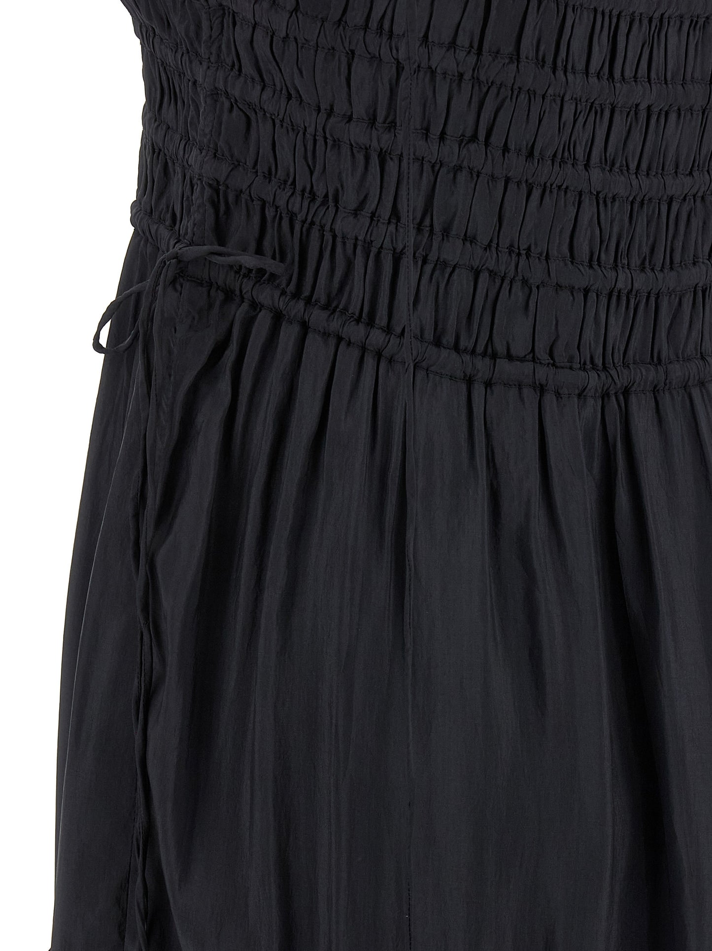 Gray Viscose Long Dress